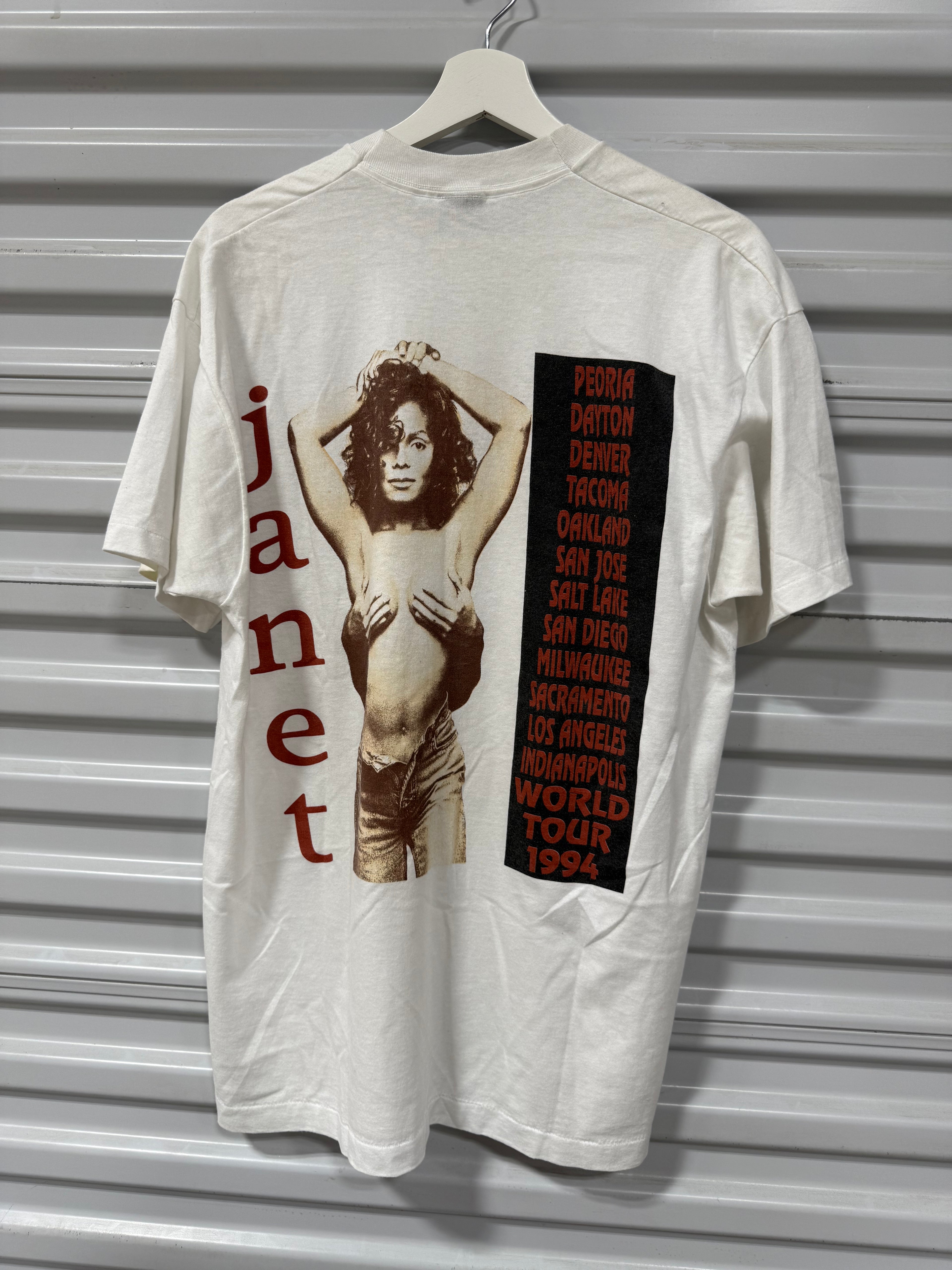 Janet Jackson Vintage T-Shirt Sz XL