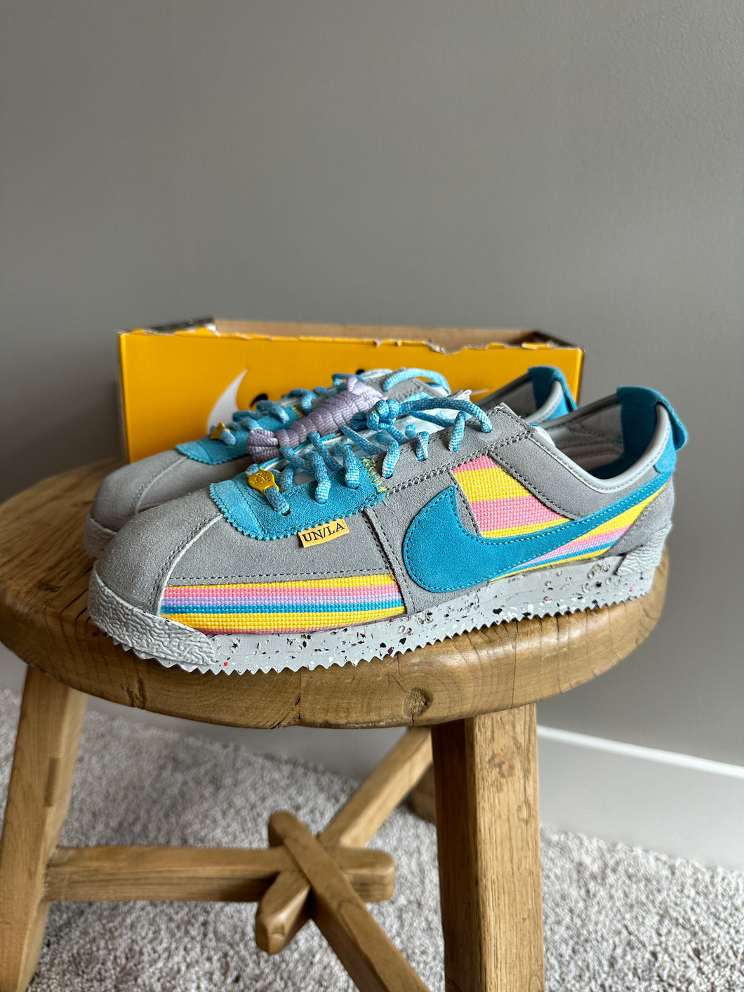 Nike Cortez Union Light Smoke Sz 11