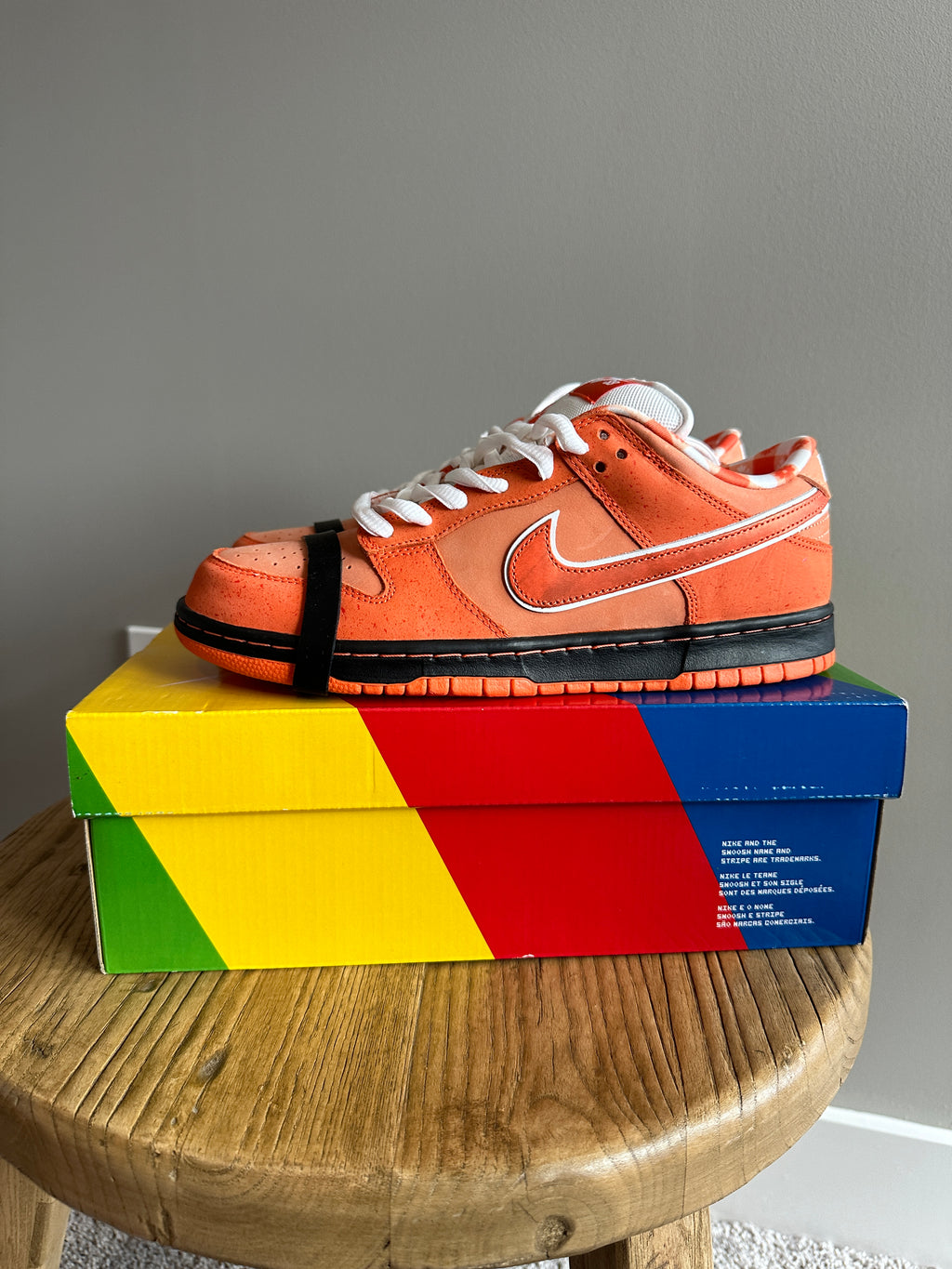 Nike SB Dunk Low Concepts Orange Lobster Sz 10.5