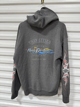 Load image into Gallery viewer, Harley Davidson Hoodie Grey Sz L
