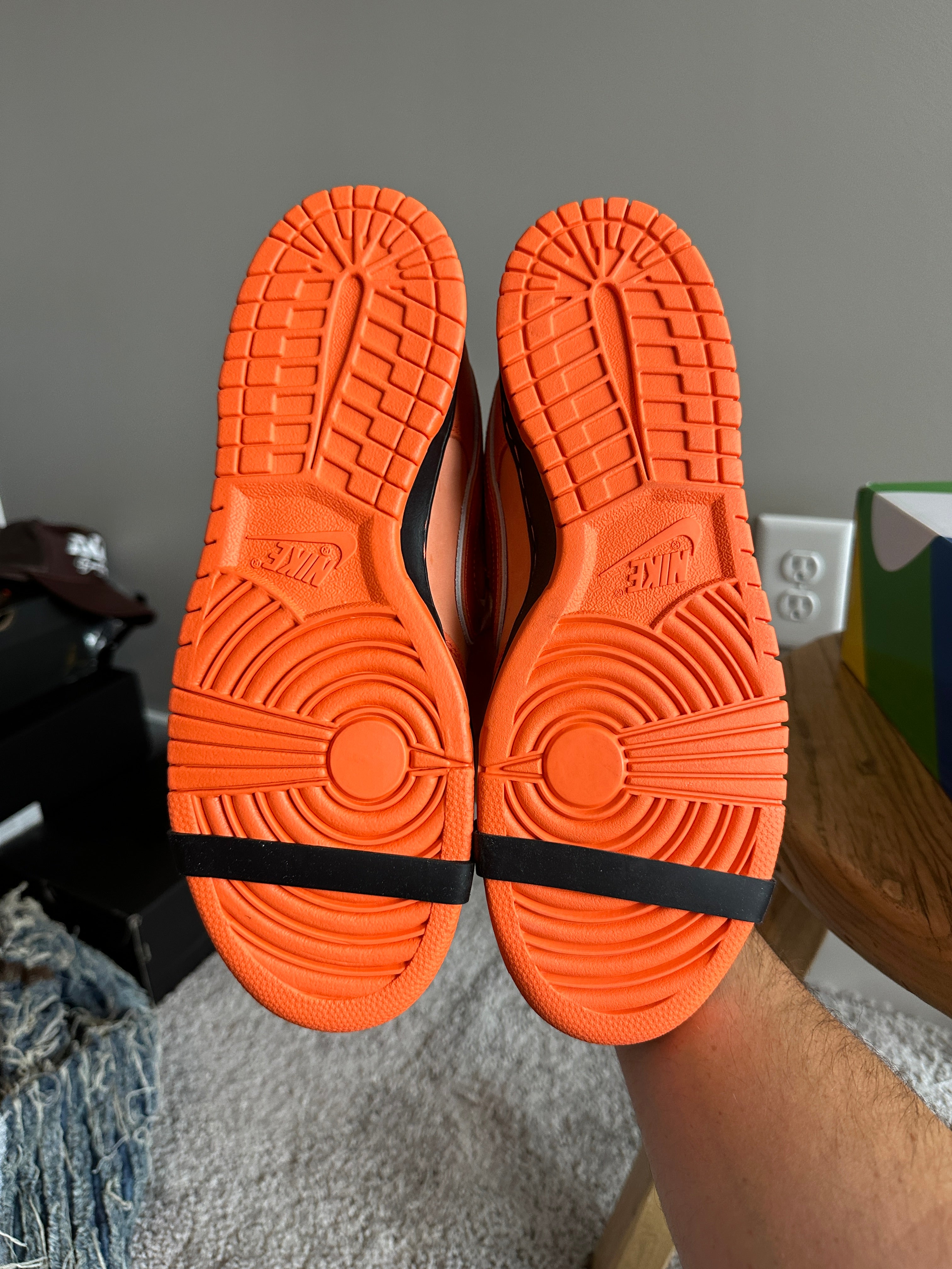Nike SB Dunk Low Concepts Orange Lobster Sz 10.5