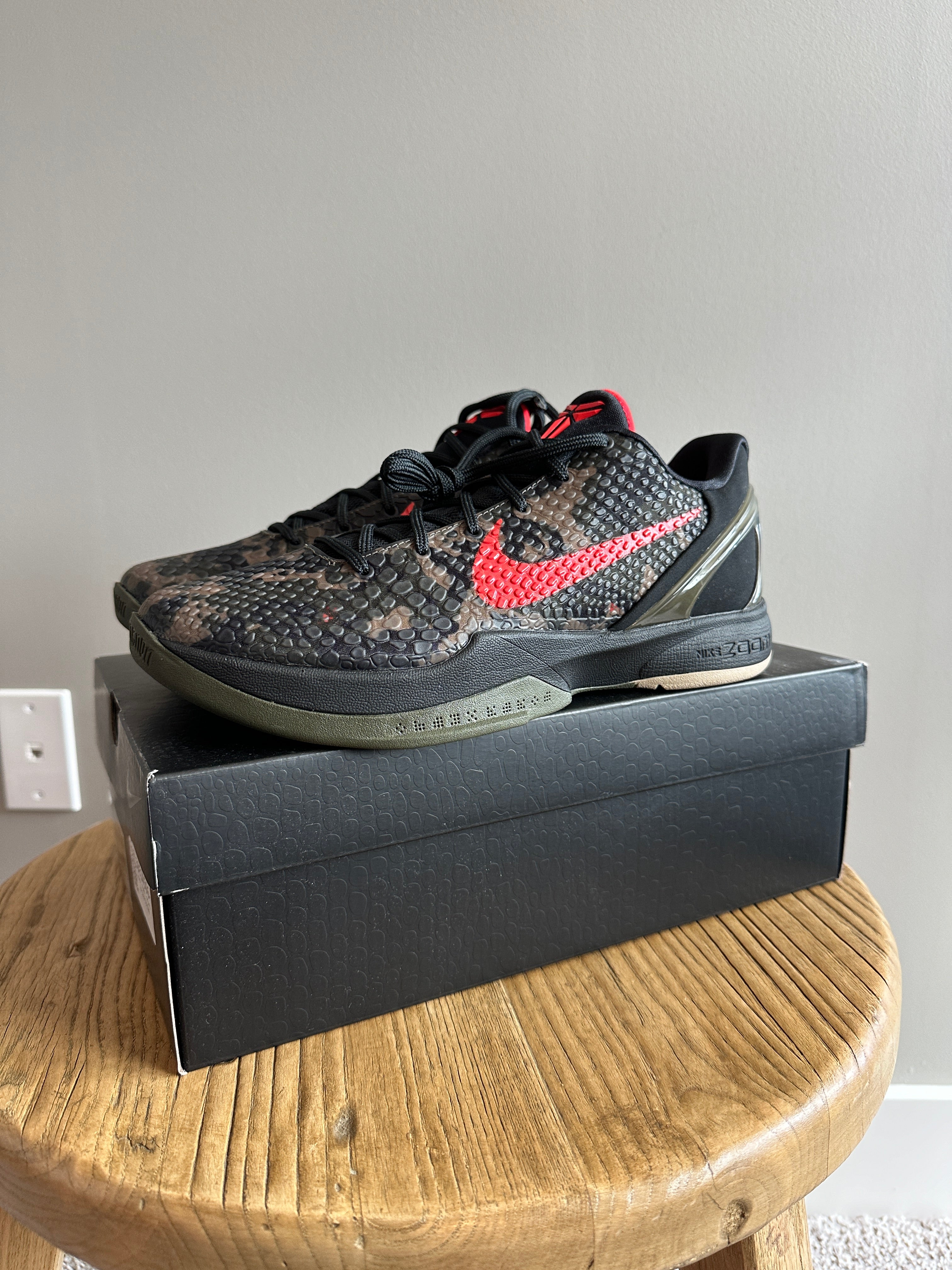 Nike Kobe 6 Protro Italian Camo (2024). Sz 9.5