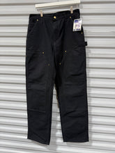 Load image into Gallery viewer, Carhartt Double Knee Pants Black Sz 32x32
