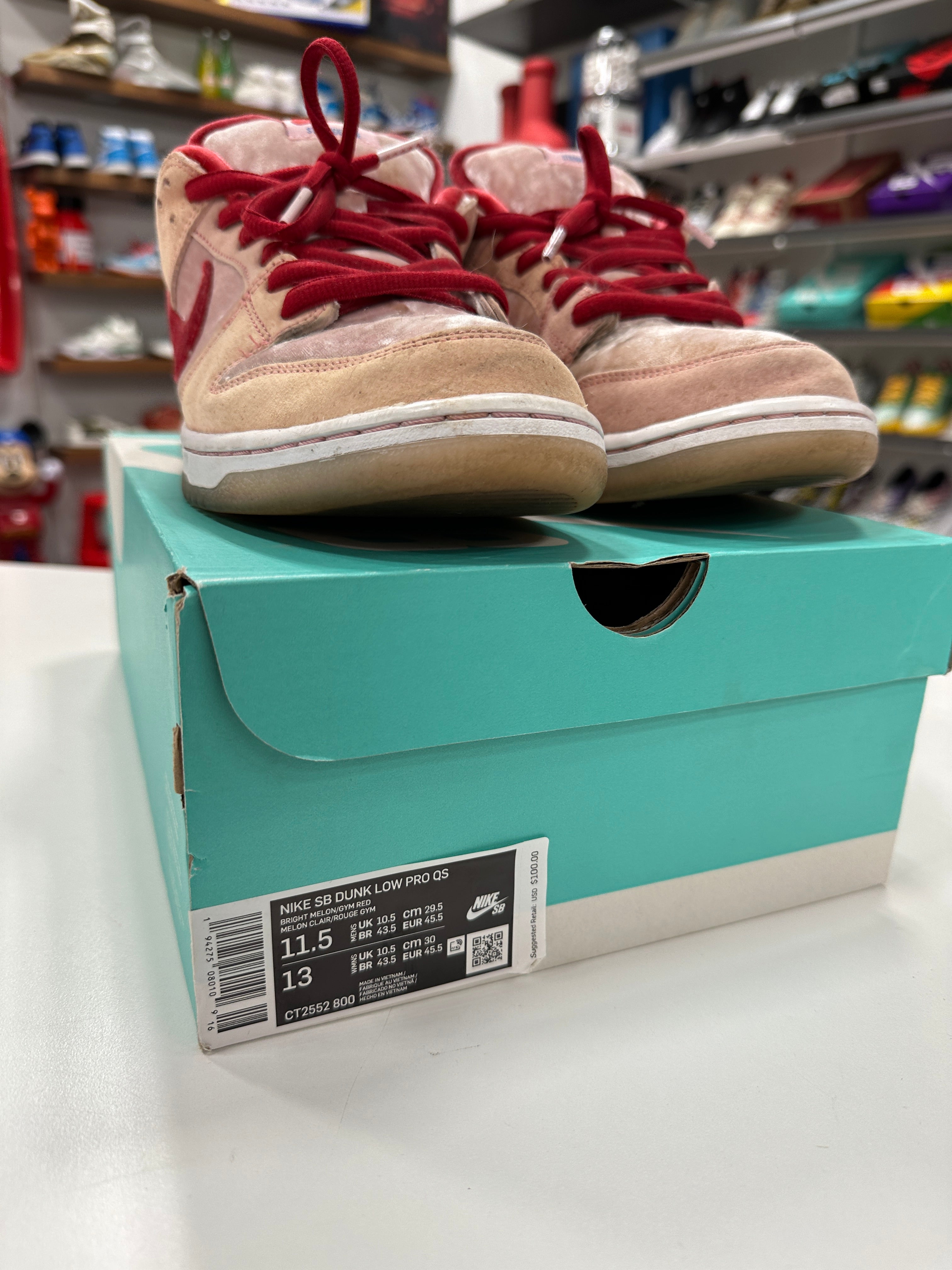 Nike SB Dunk Low StrangeLove Skateboards Sz 11.5