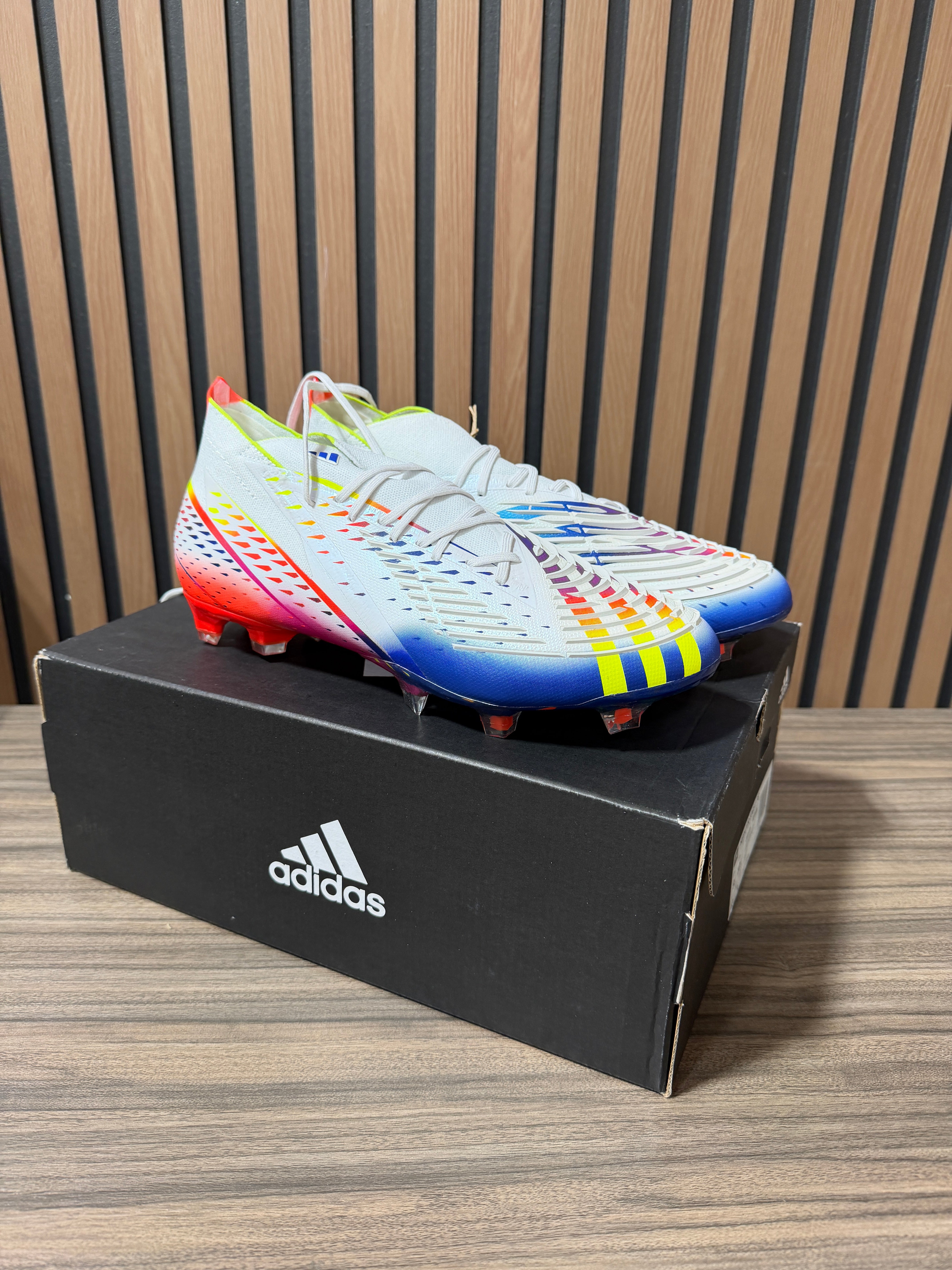 アラハト・アテルサータ adidas Predator Edge.1 FG 'Al Rihla Pack - White' Sz 9.5 – HN Shop