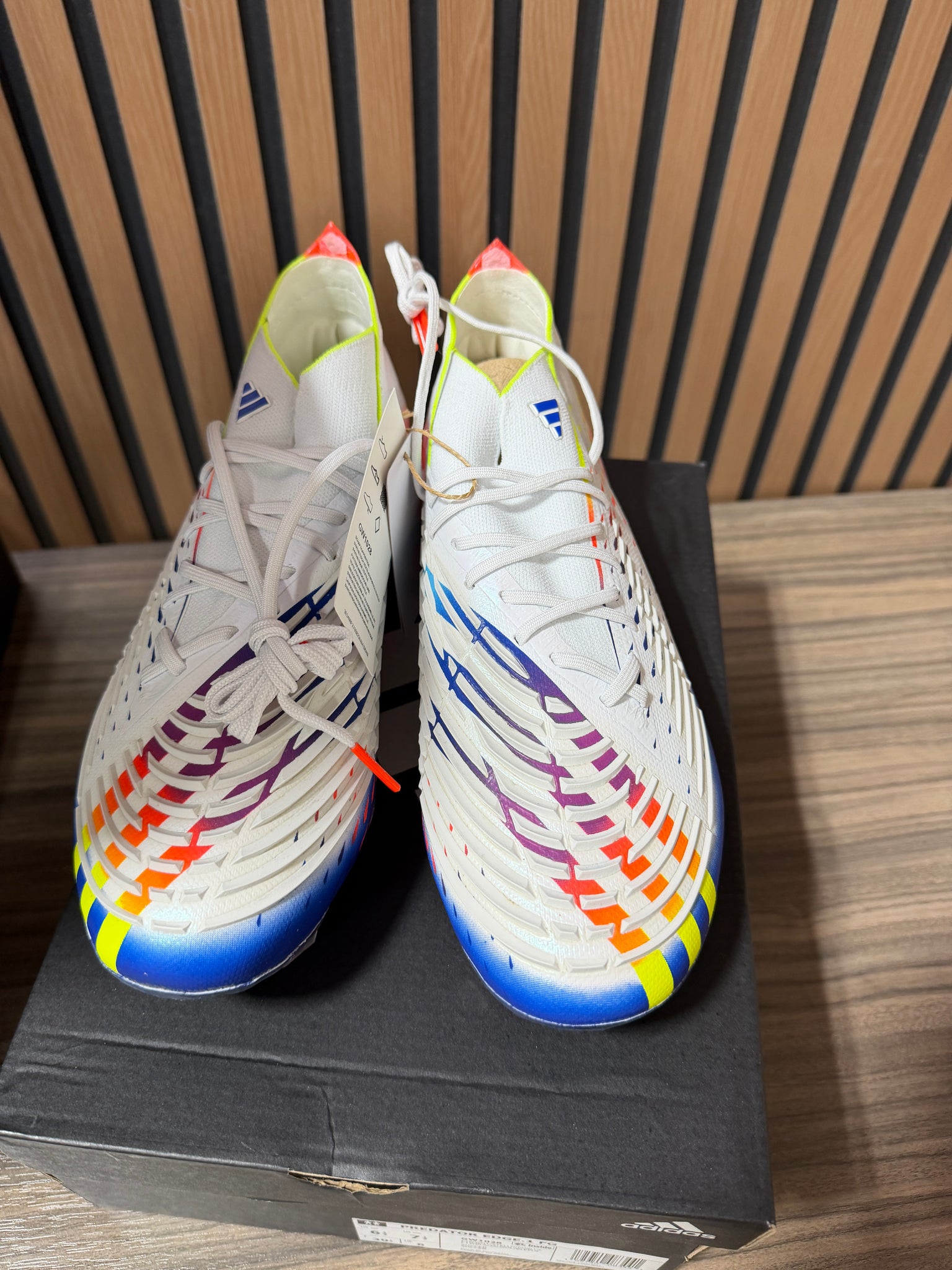 adidas Predator Edge.1 FG 'Al Rihla Pack - White' Sz 6.5 – HN Shop