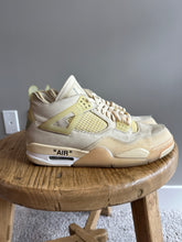 Load image into Gallery viewer, Jordan 4 Retro Off-White Sail Sz 9.5M No Box
