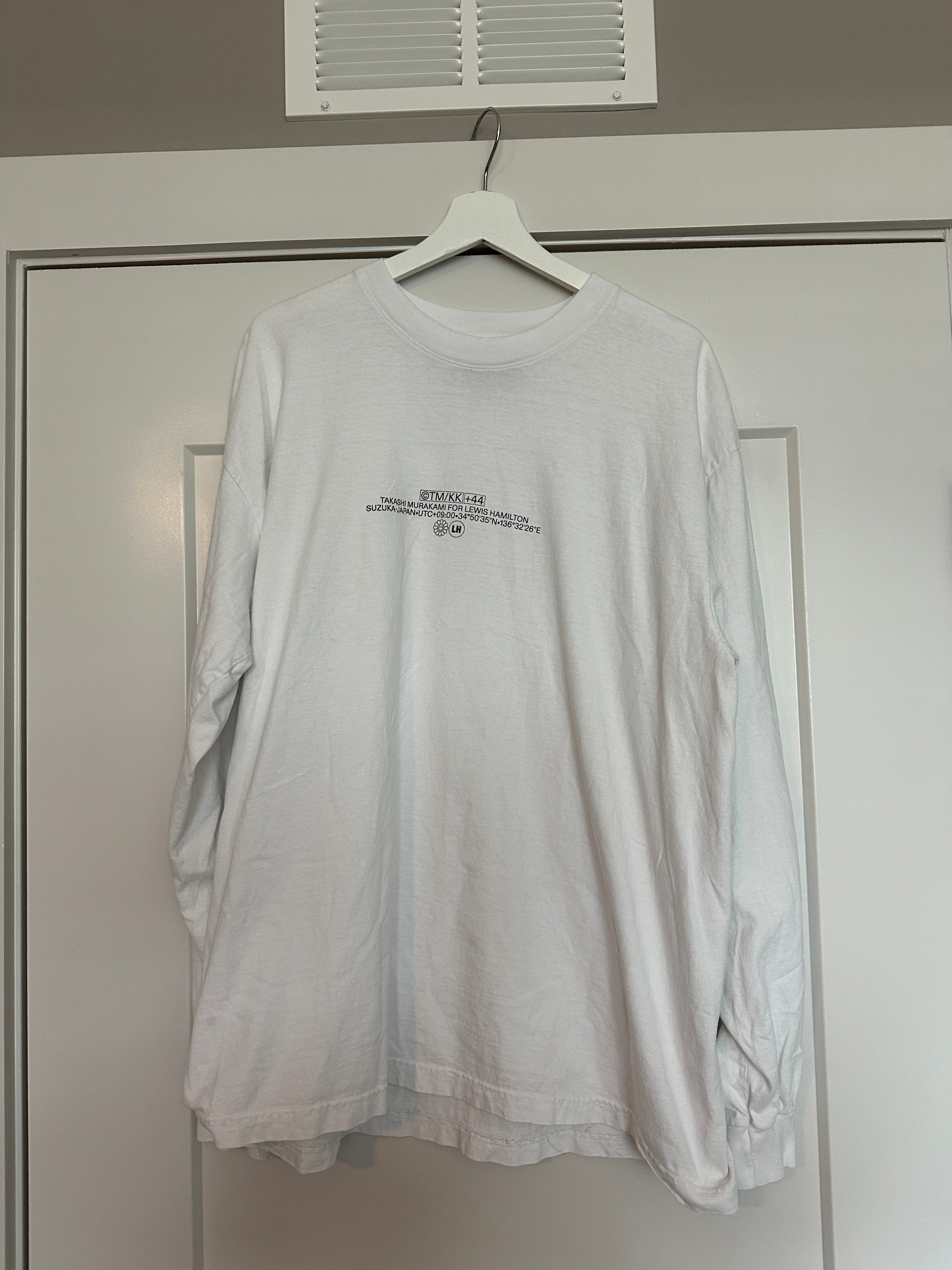 Takashi Murakami Lewis Hamilton Speedway Longsleeve T-shirt Sz XL