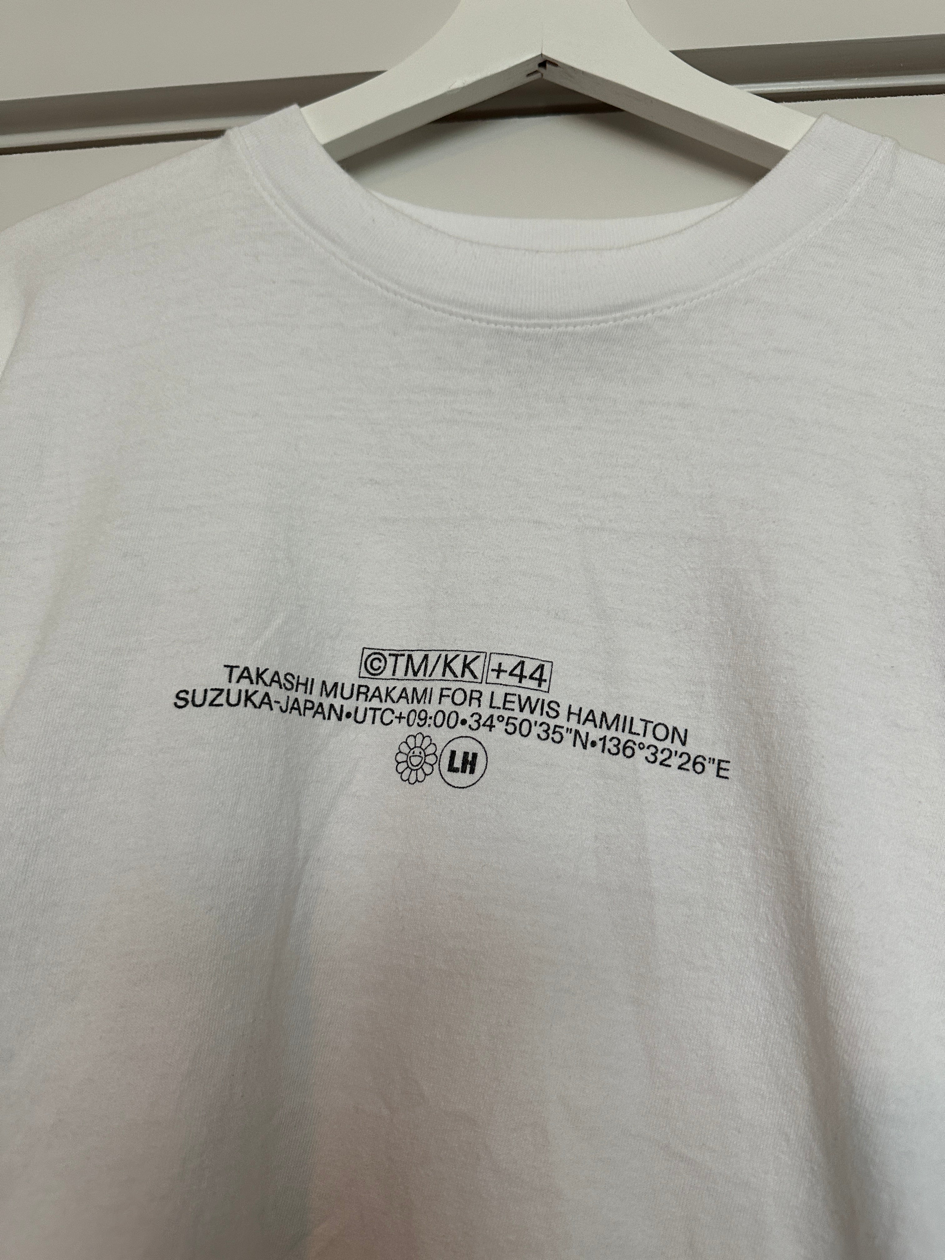 Takashi Murakami Lewis Hamilton Speedway Longsleeve T-shirt Sz XL