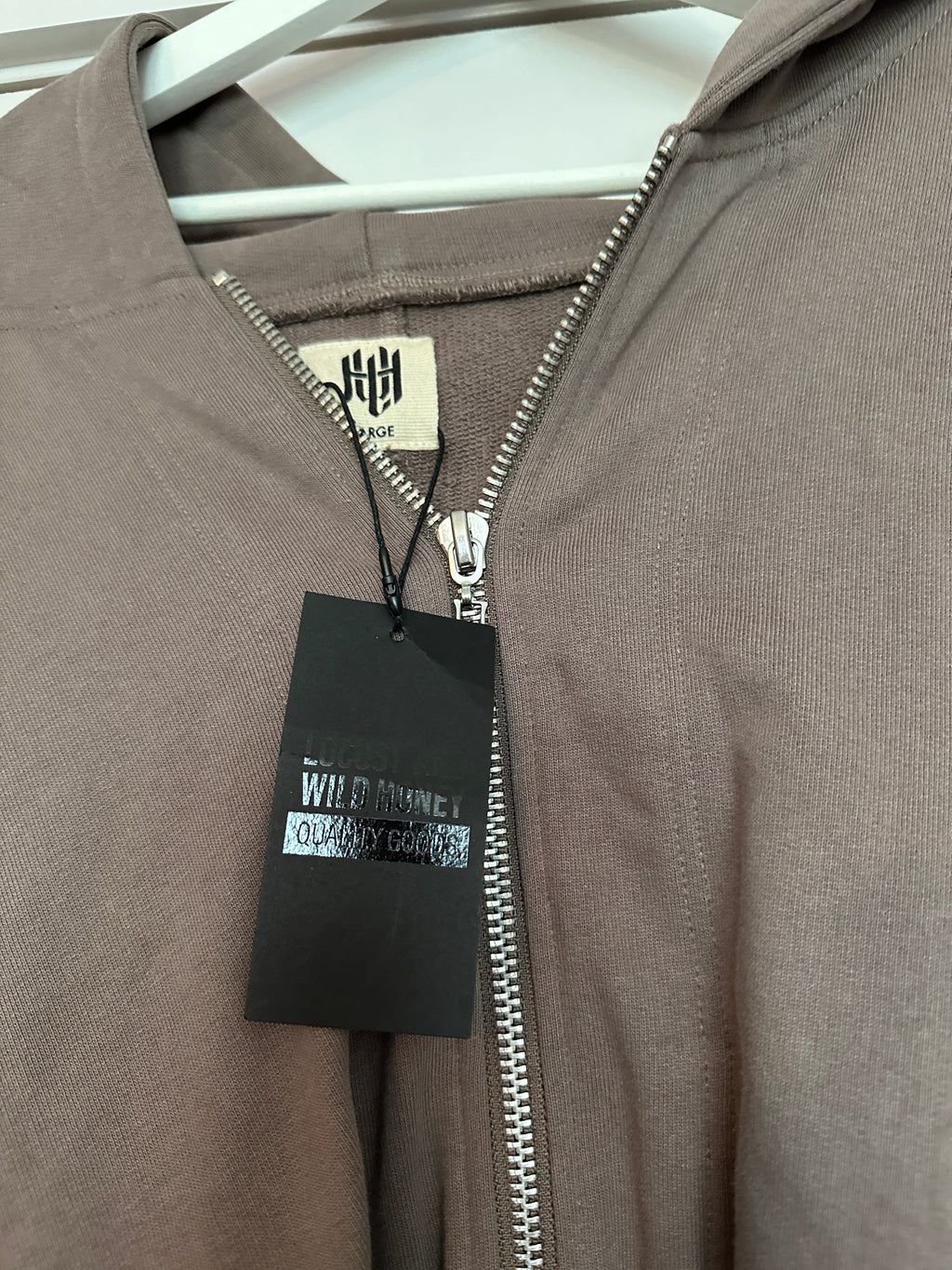 LWH Zip Hoodie Sz L
