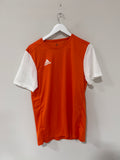 adidas Men's Estro 19 Soccer Jersey Team Orange/White