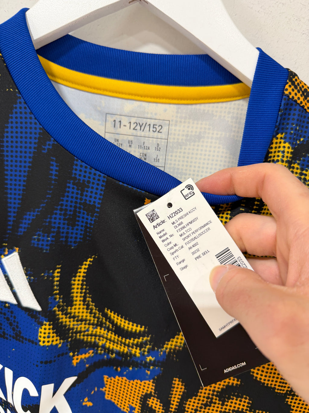 Adidas x Marvel Kick Childhood Cancer MLS Soccer Football Jersey Youth