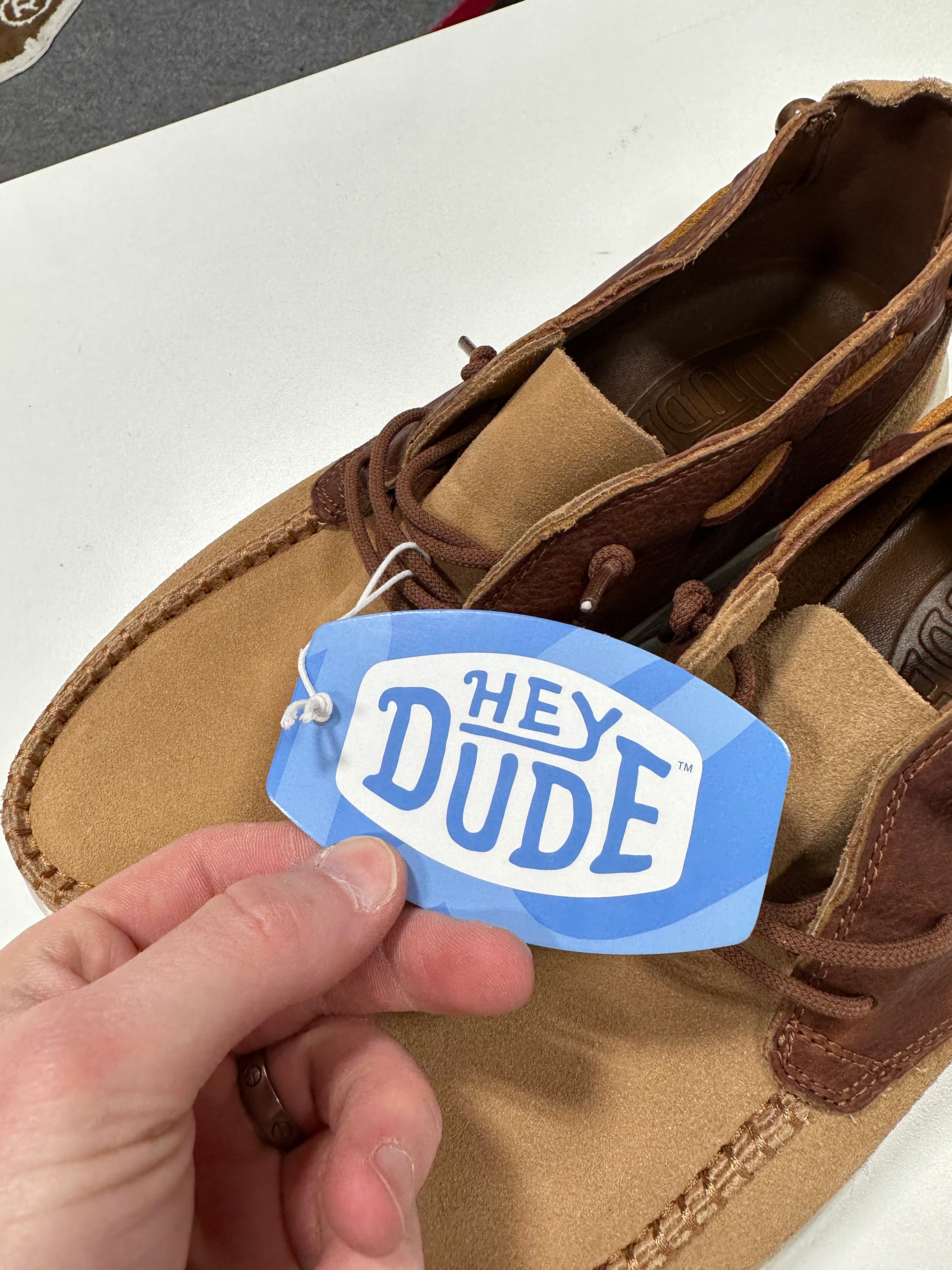 Hey Dude Jackson Suede Sz 11