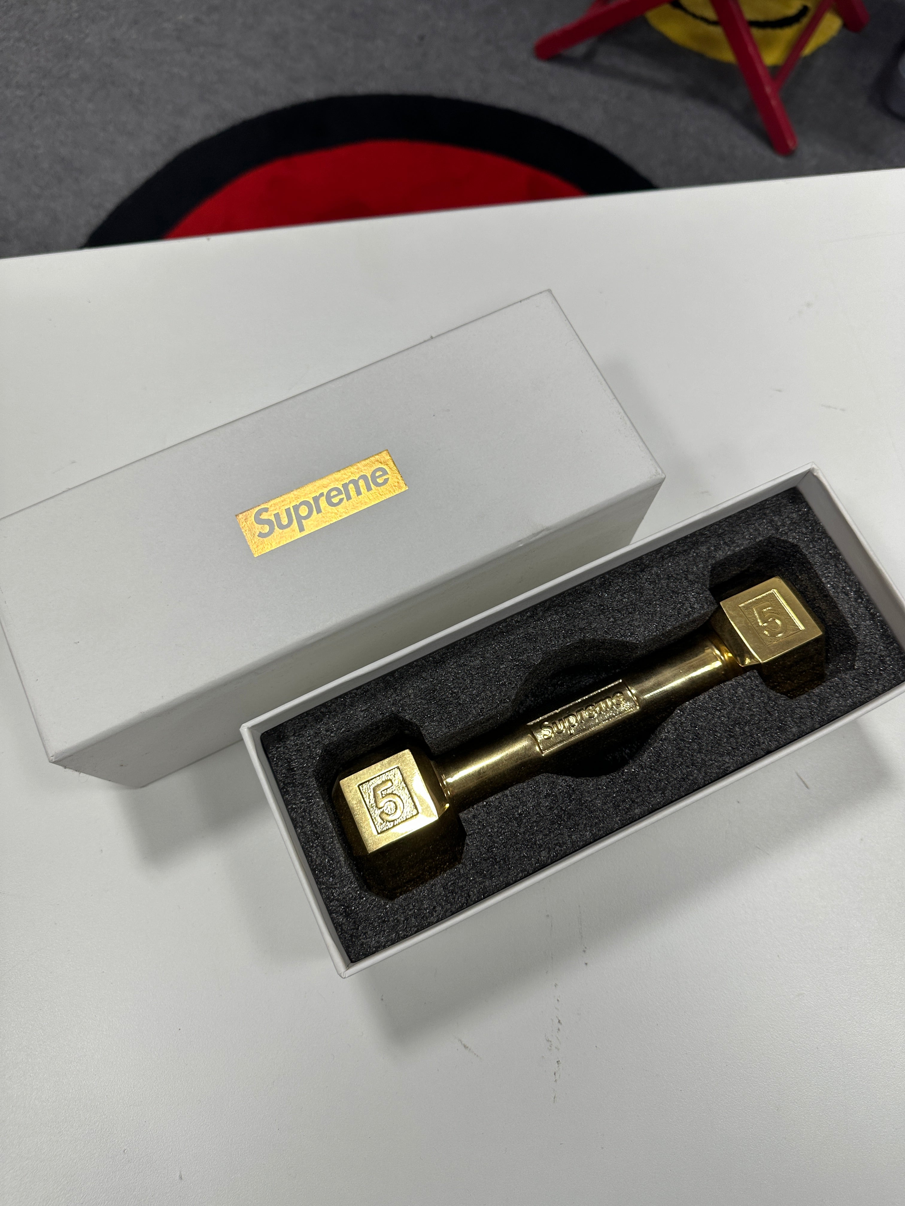 Supreme Plated Dumbbell Gold Plated