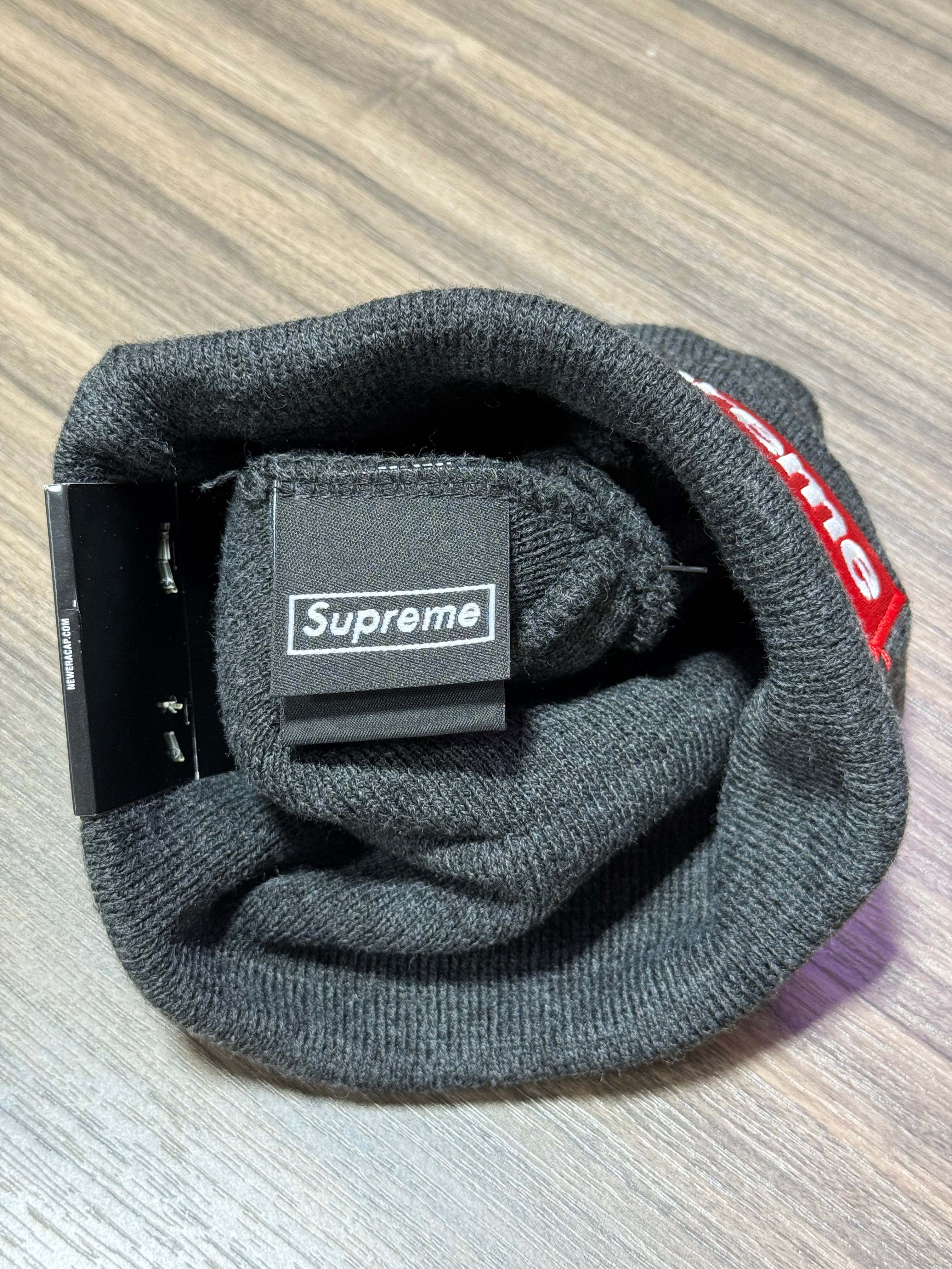 Supreme Box Logo Beanie Heather