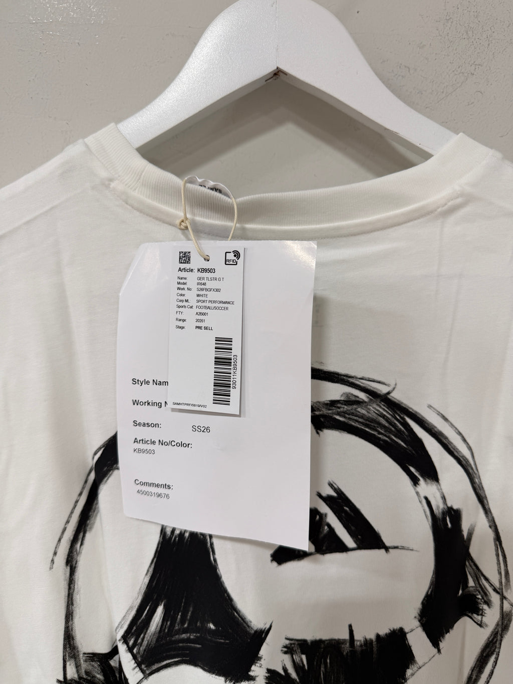 Adidas Germany Trefoil Graphic Tee