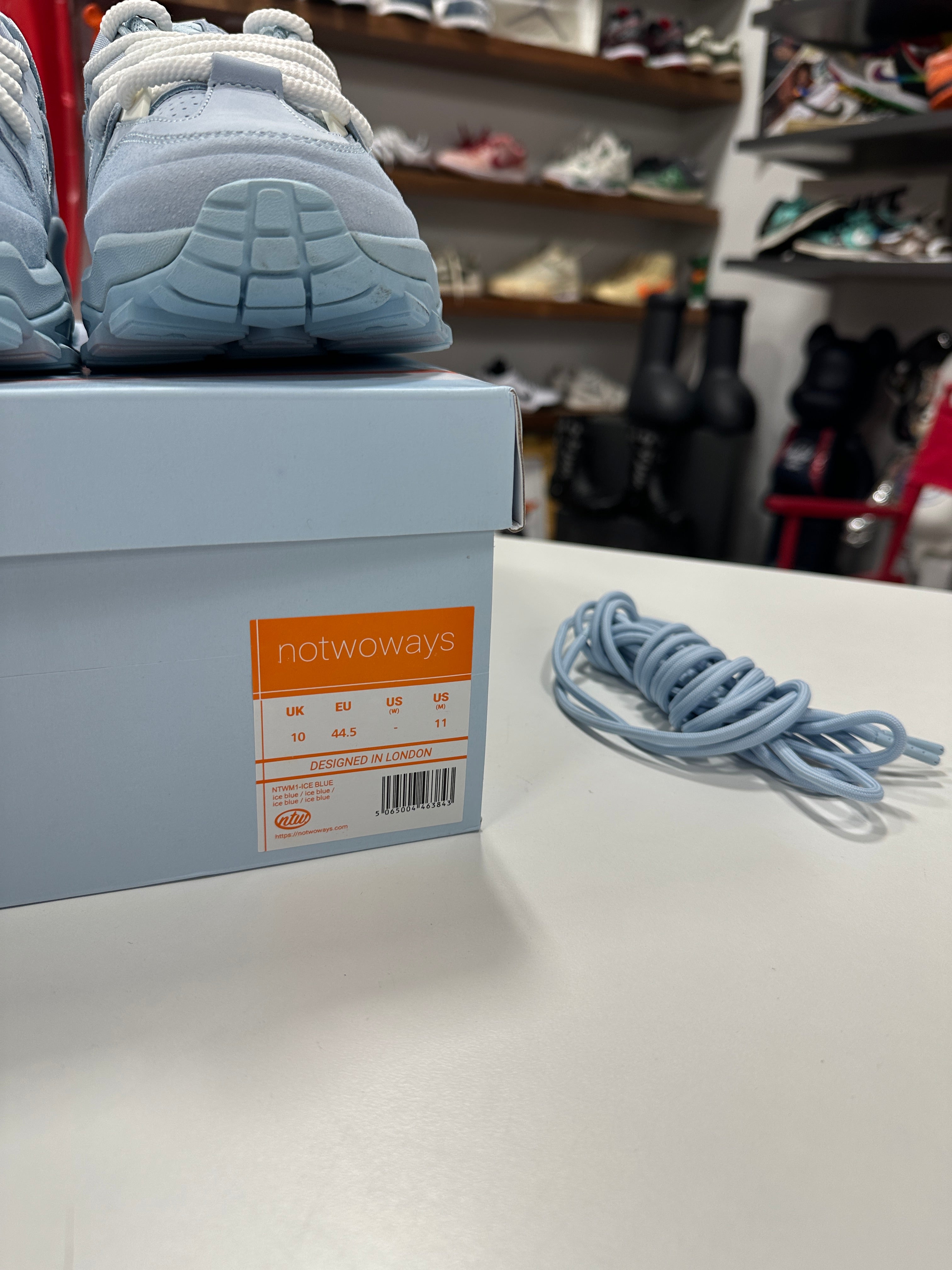 No Two Ways Sneaker Baby Blue Sz 11