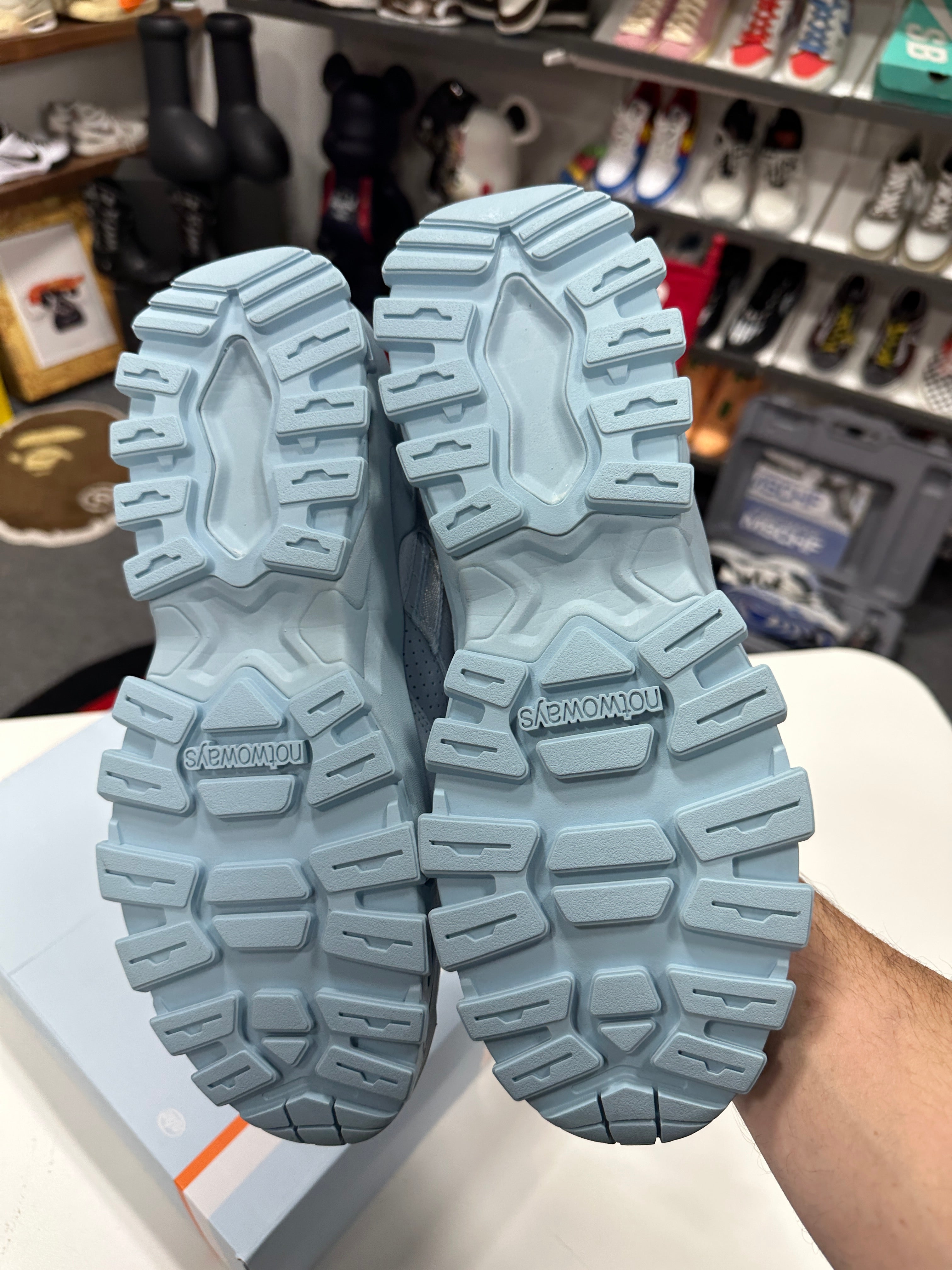 No Two Ways Sneaker Baby Blue Sz 11