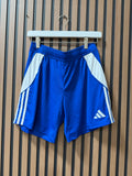 Adidas Tiro 24 soccer shorts in royal blue women's sz S