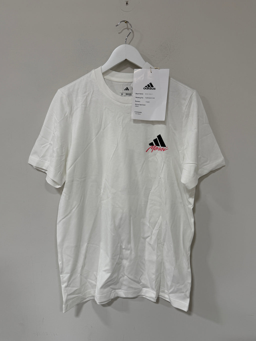 Adidas Messi Icon Tee Mens Size MEdium