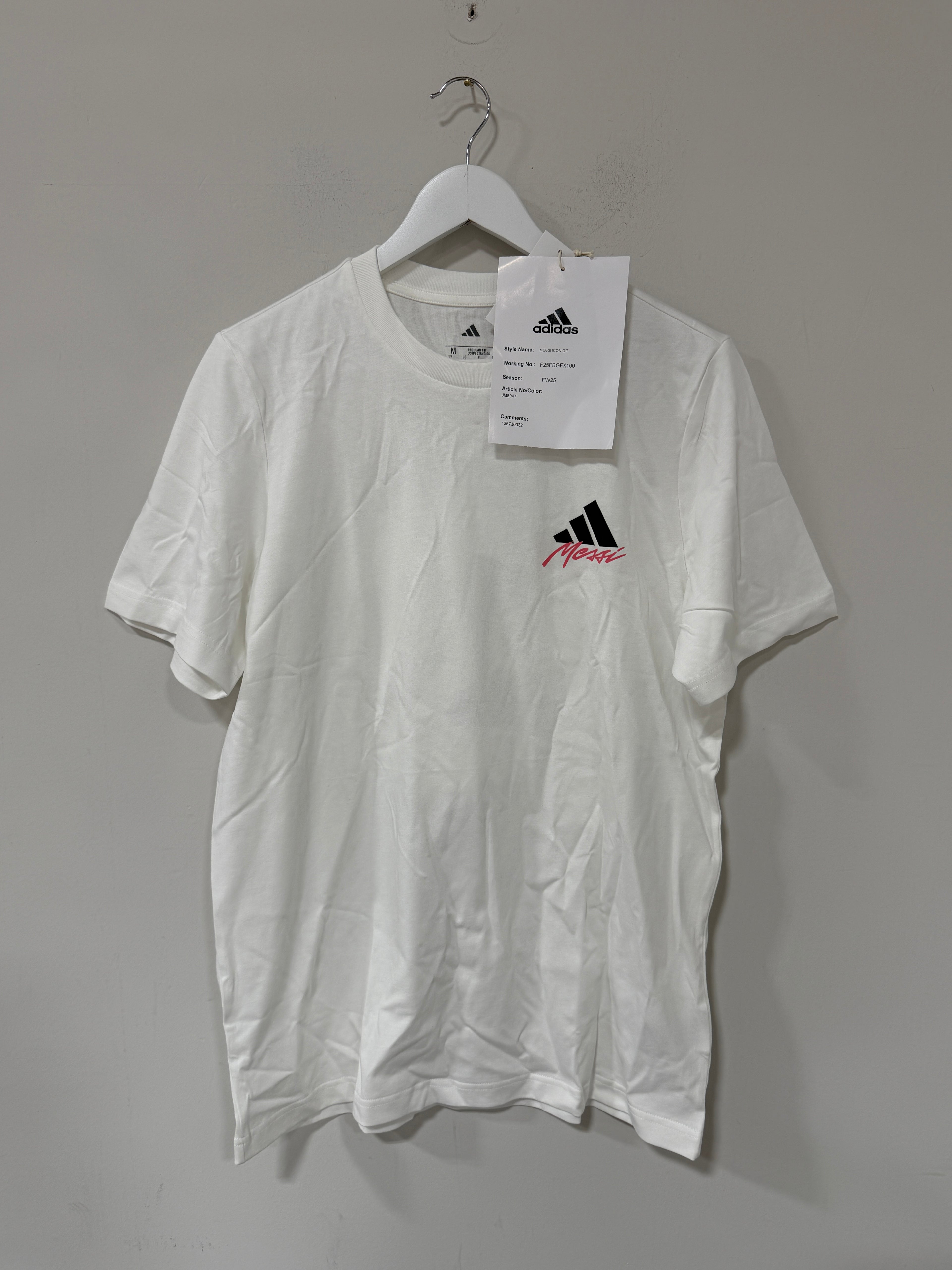 Adidas Messi Icon Tee Mens Size MEdium