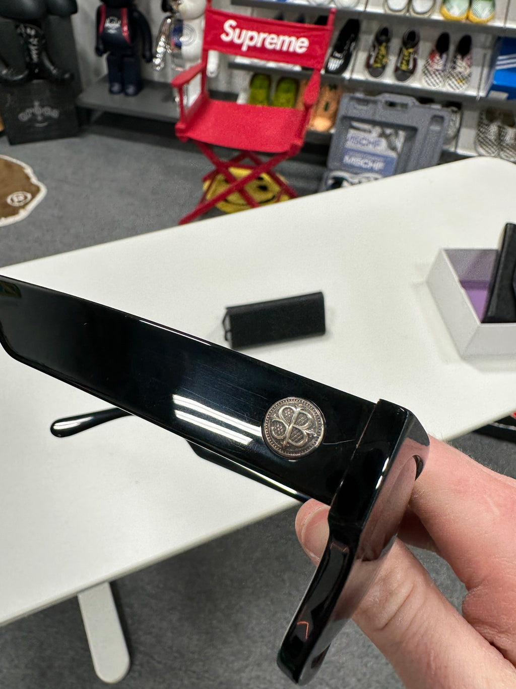 St Bones Sunglasses Black