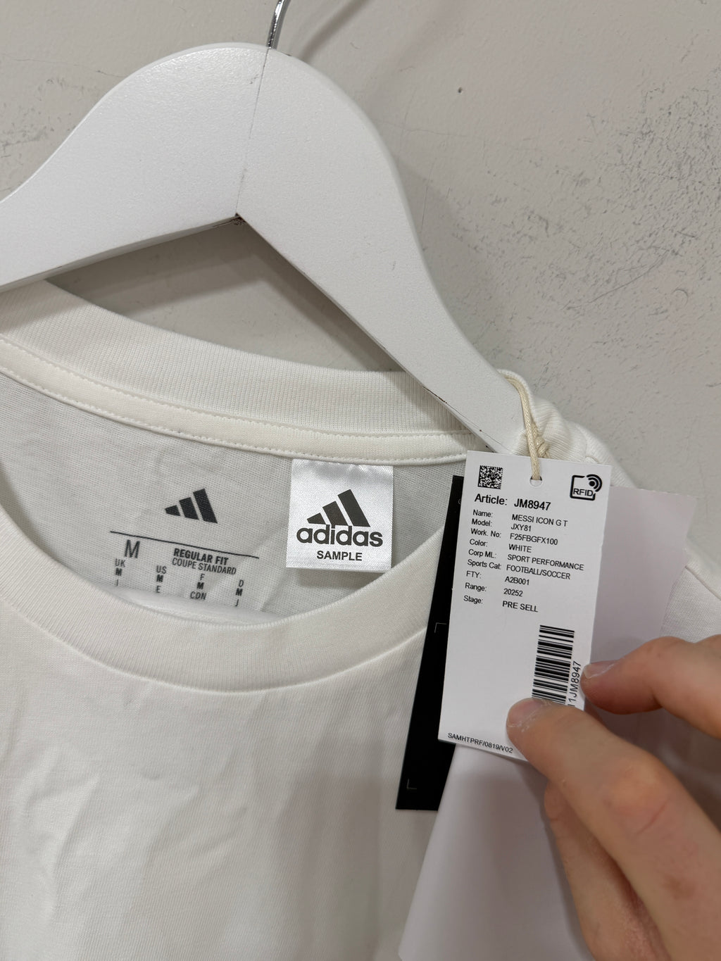 Adidas Messi Icon Tee Mens Size MEdium