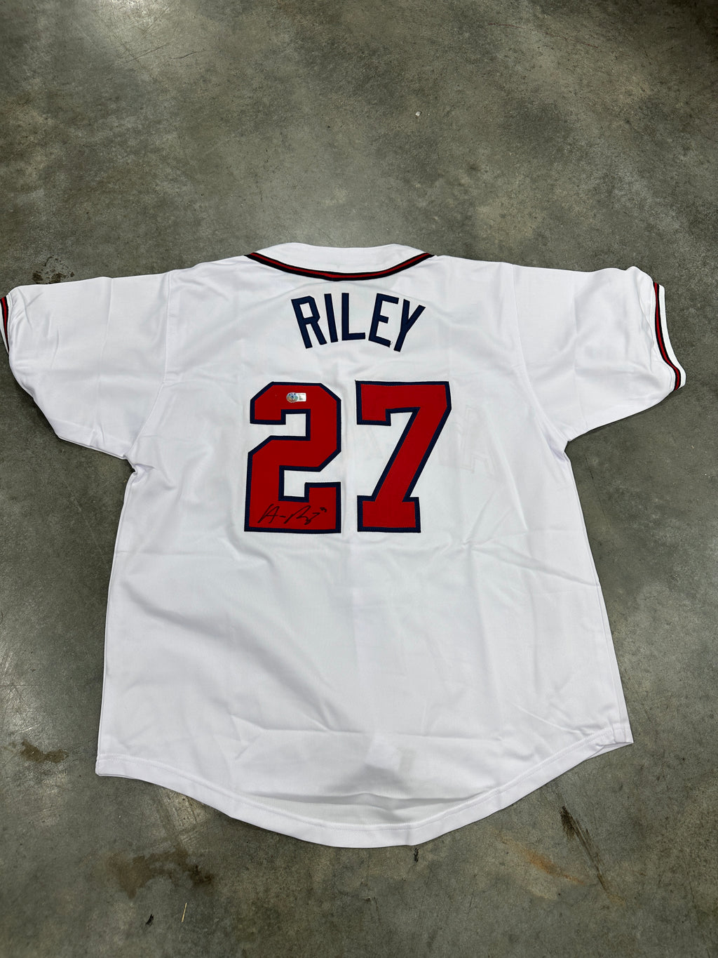 Austin Riley Signed Braves Jersey