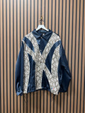 Kith For Major League Baseball New York Yankees Coaches Jacket Navy Sz XL