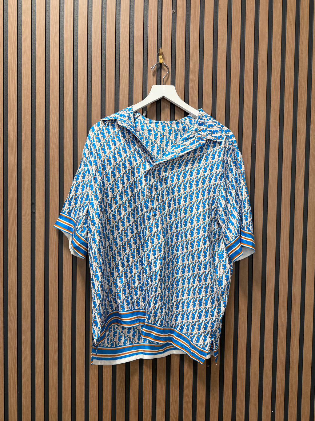 Dior Men 2021 Oblique Jacquard Shirt Sz 41 (Large)