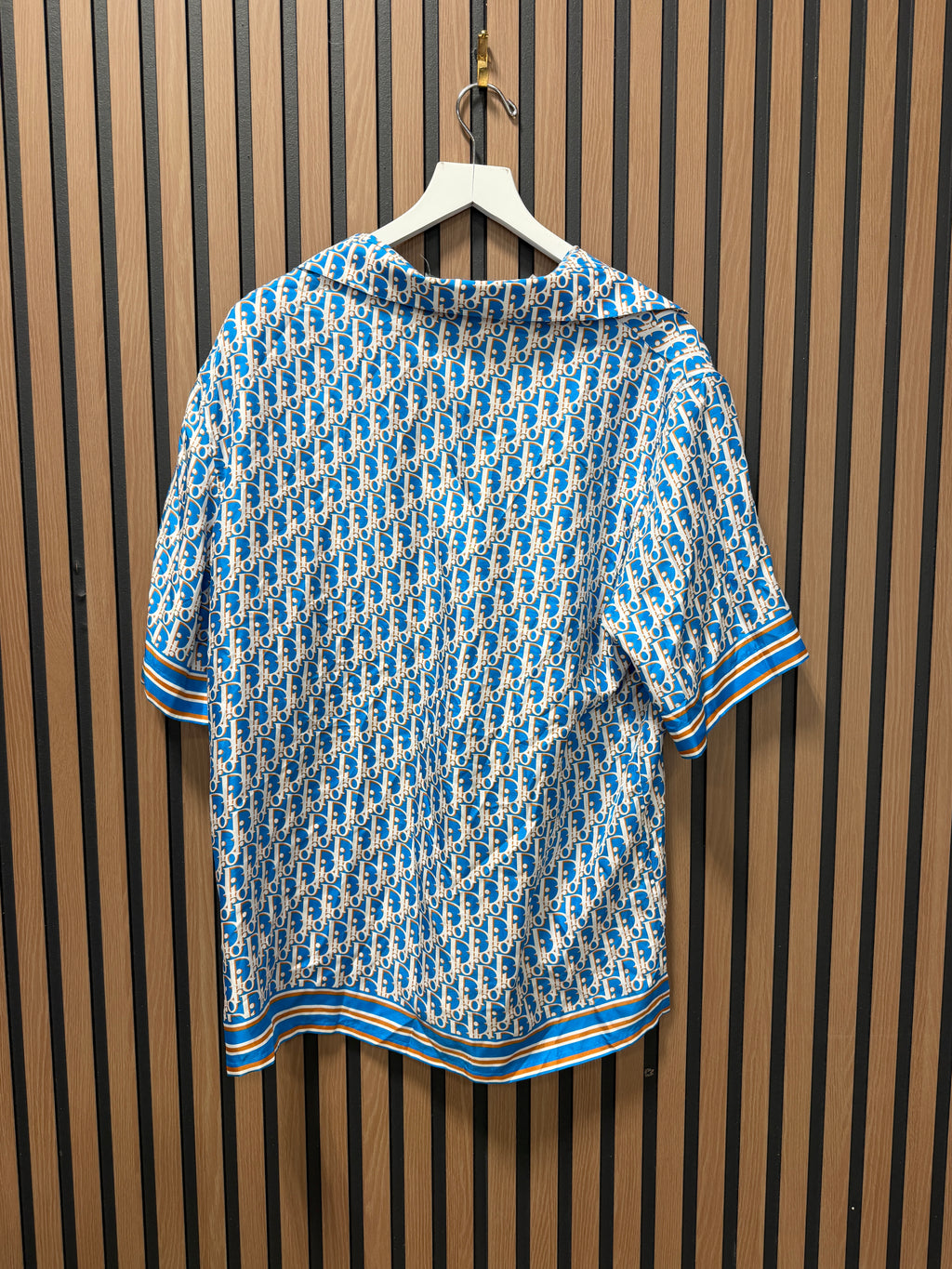 Dior Men 2021 Oblique Jacquard Shirt Sz 41 (Large)
