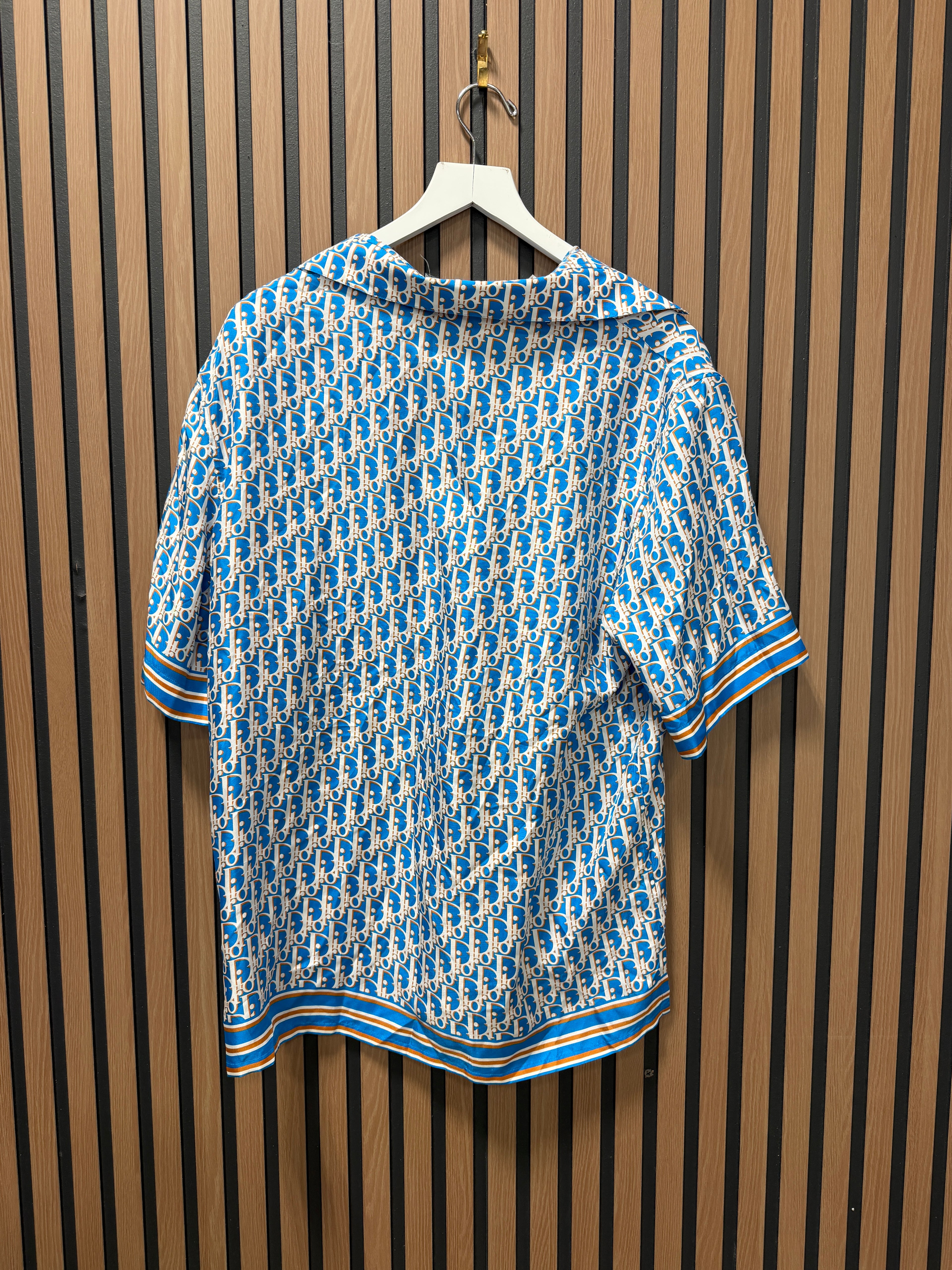 Dior Men 2021 Oblique Jacquard Shirt Sz 41 (Large)