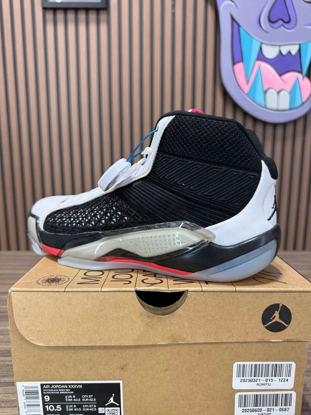 Nike Air Jordan XXXVIII 38 Fundamental Sz 9