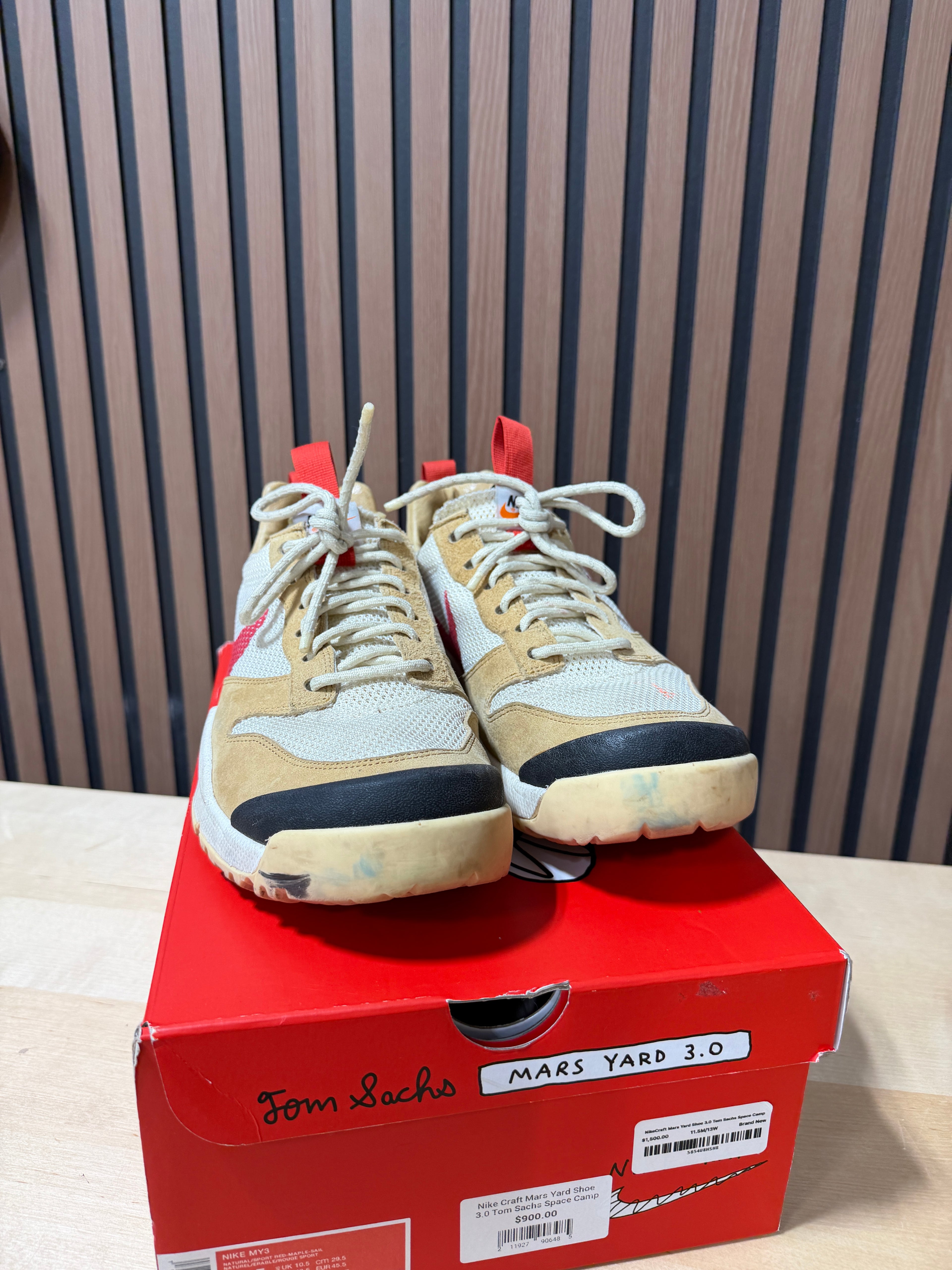 Tom Sachs x Nike Mars Yard 3.0 Sz 11.5
