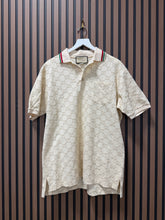 Load image into Gallery viewer, Gucci GG cotton piquet polo shirt Sz XL
