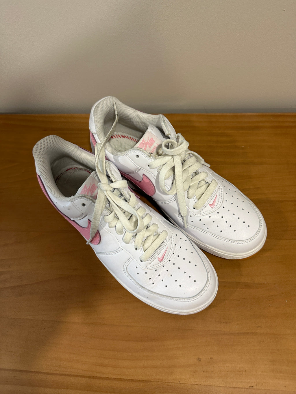 Nike Air Force 1 Low '07 Retro Color of the Month Pink Gum Sz 9.5
