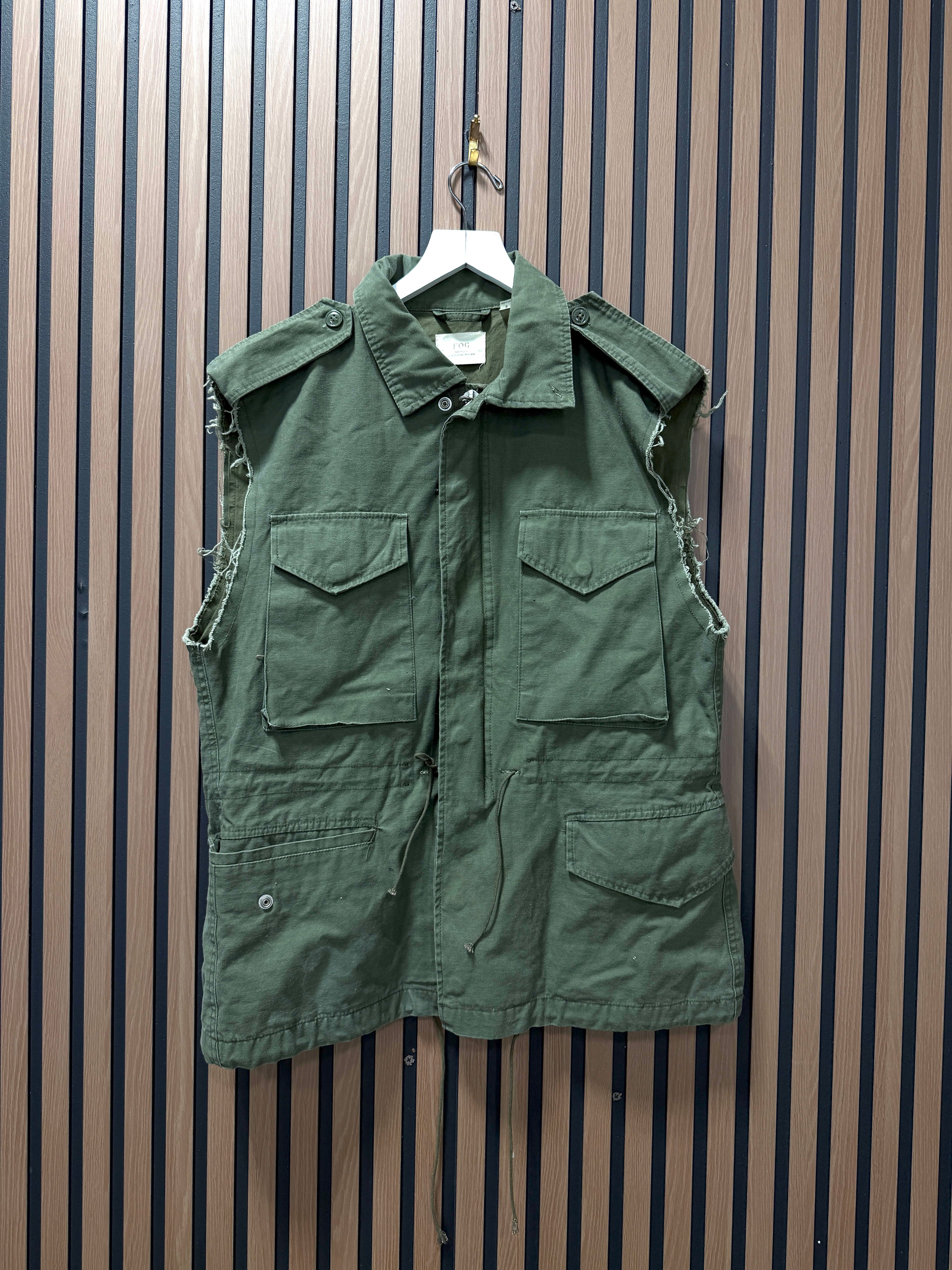 Fog Fear Of God Collection One Army Vest Sz Small (Fits like Large/XL)