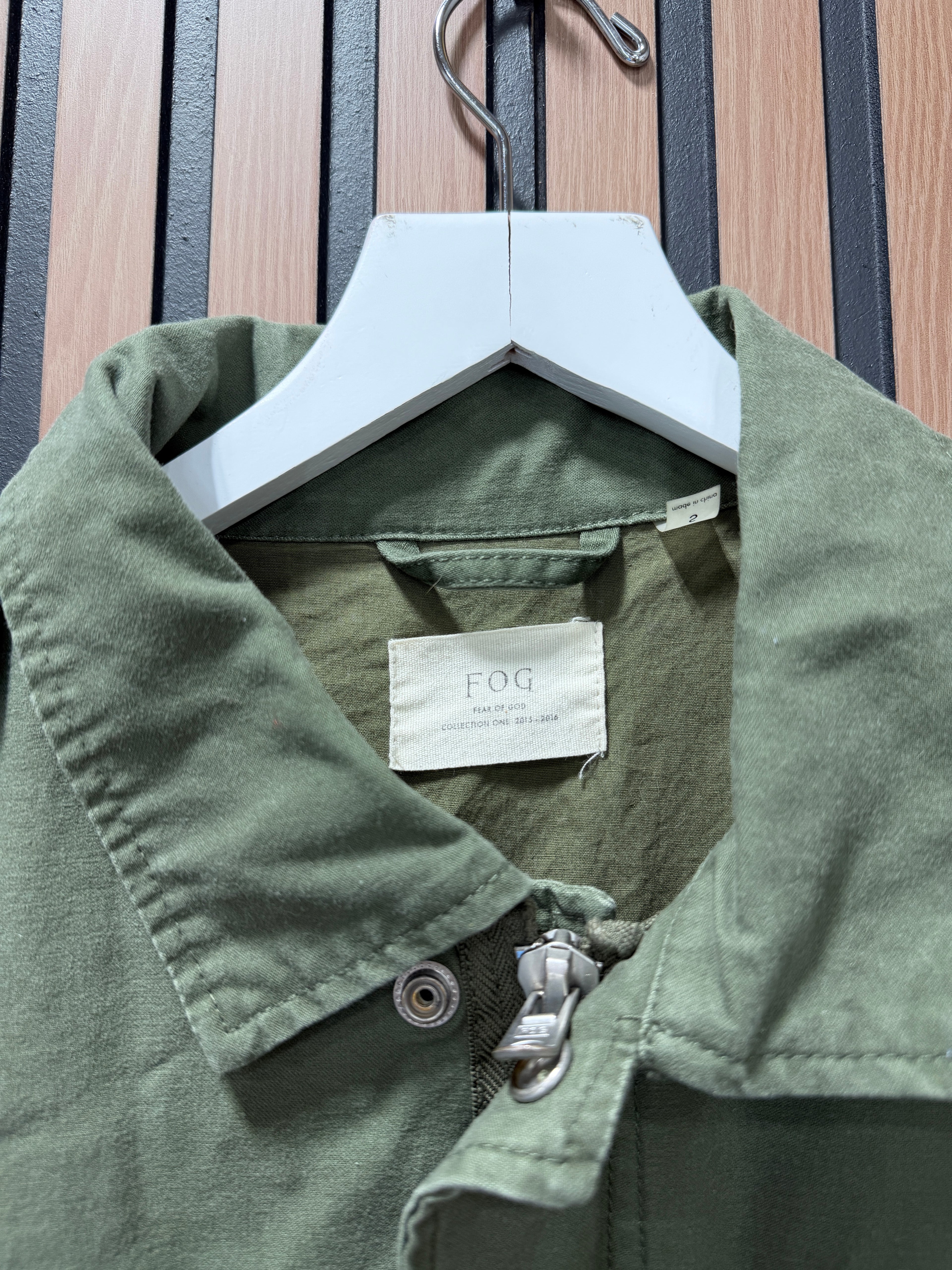 Fog Fear Of God Collection One Army Vest Sz Small (Fits like Large/XL)