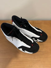 Load image into Gallery viewer, Jordan 14 Retro Black Toe (2014) Sz 9.5
