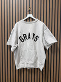 Fear of god GRAYS 7th collection 3/4 sleeve sweatshirt bone Sz M