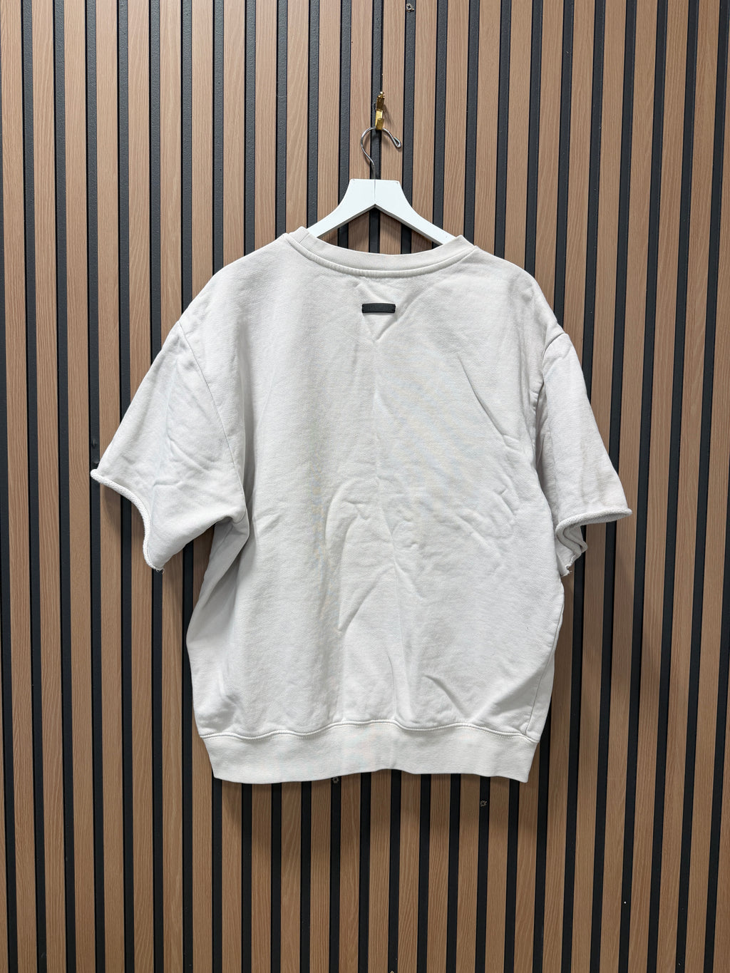 Fear of god GRAYS 7th collection 3/4 sleeve sweatshirt bone Sz M