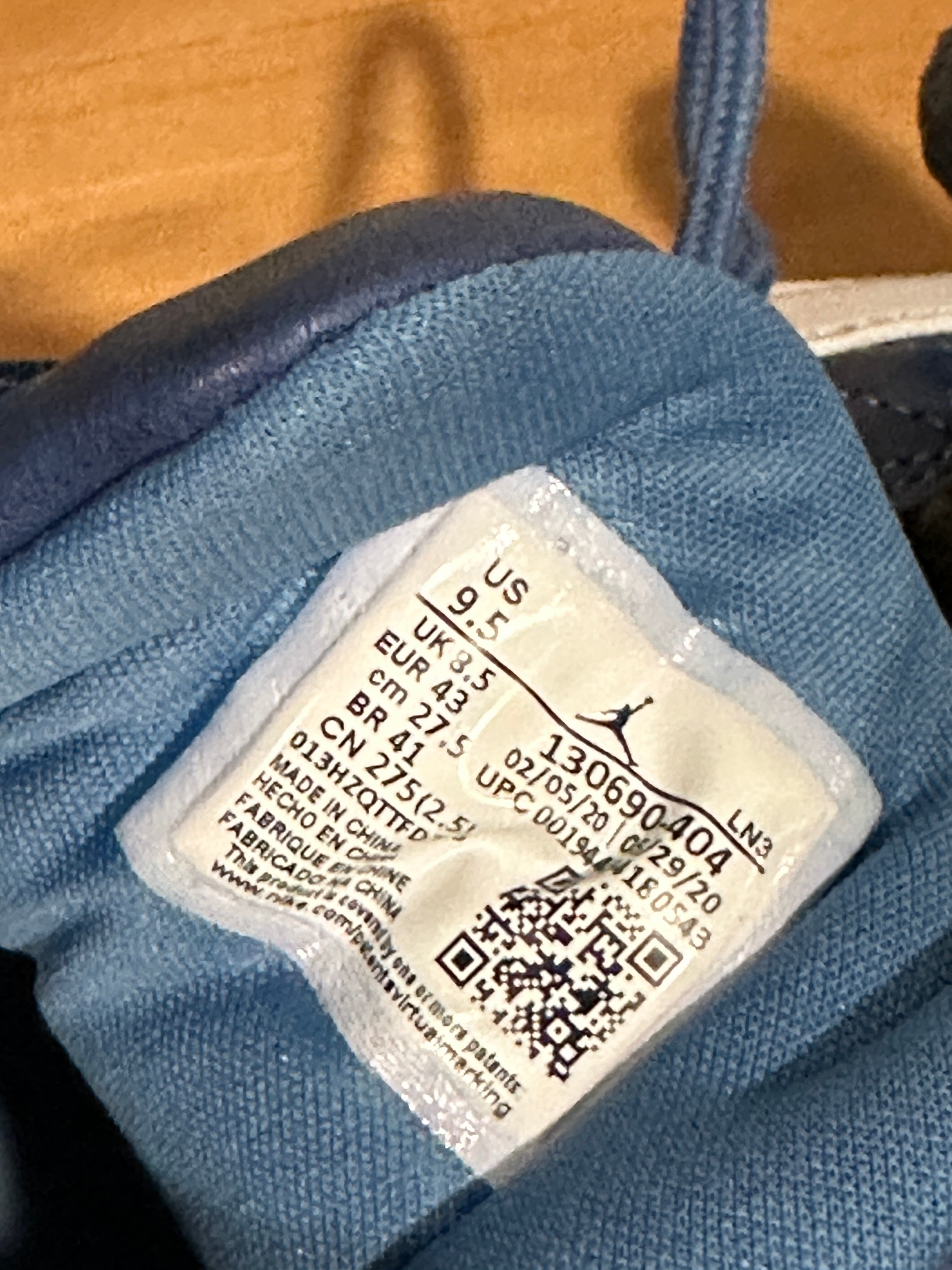 Jordan 12 Retro Indigo Sz 9.5