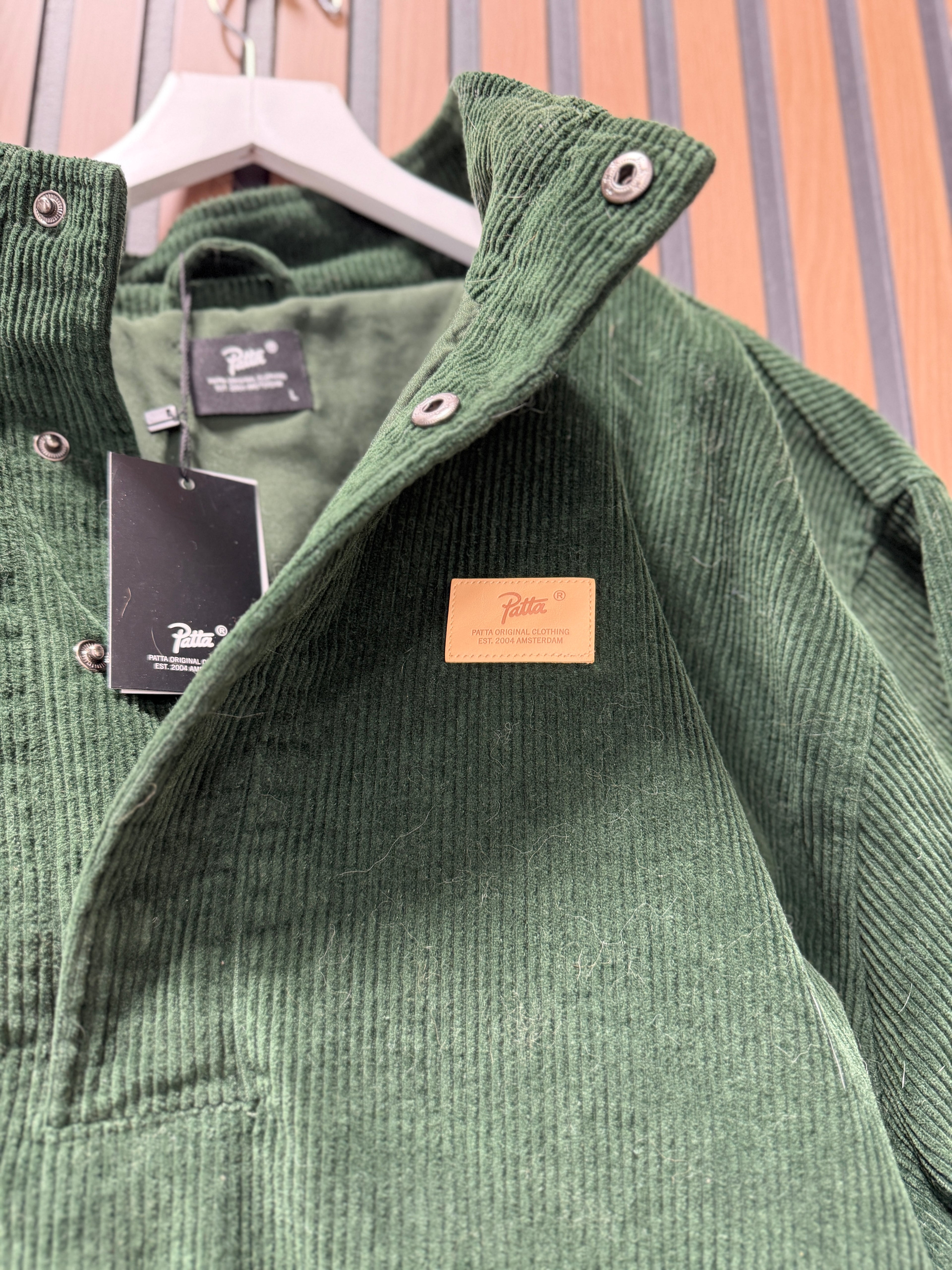Patta Corduroy Hiking Top Sz L