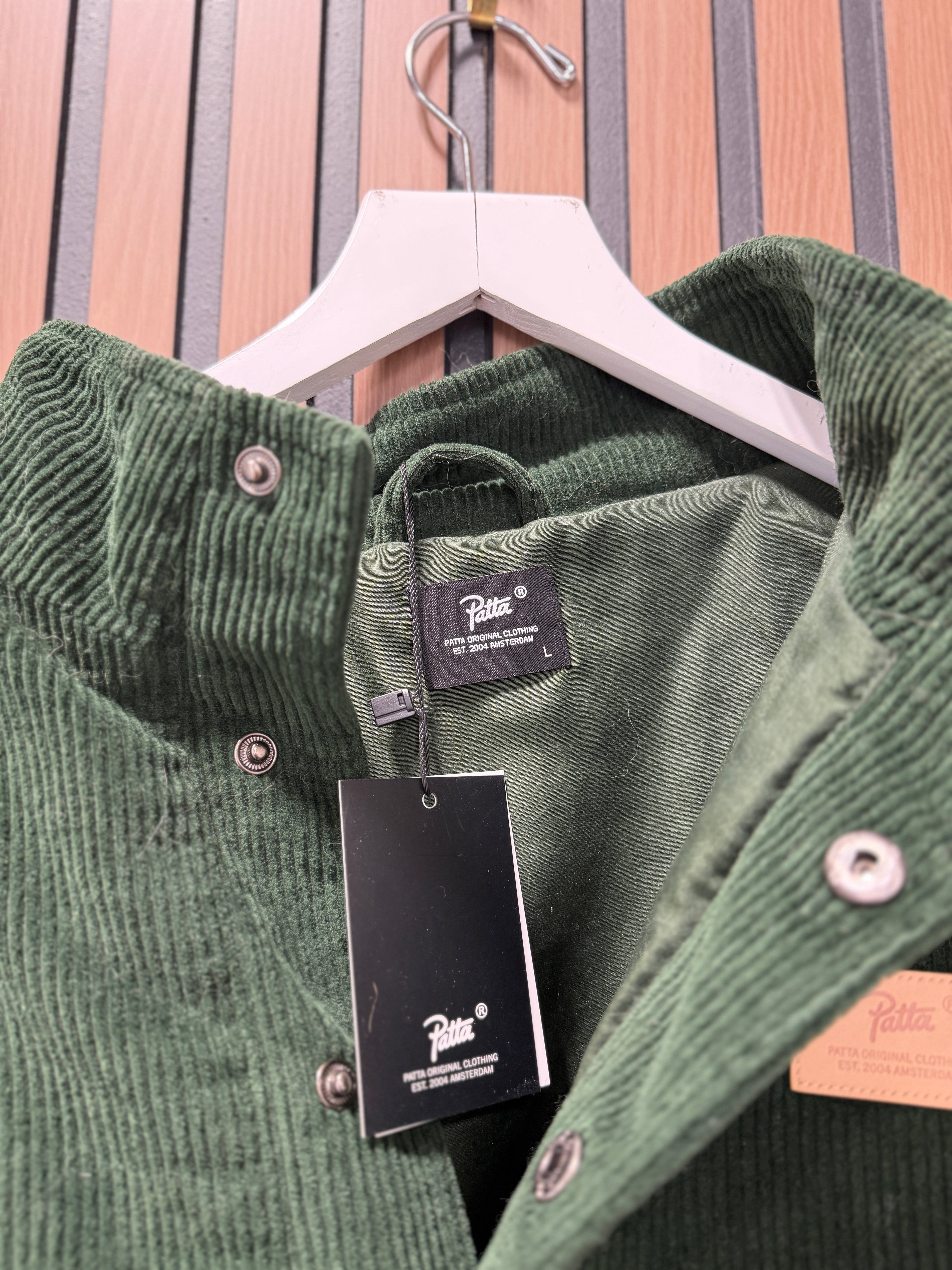 Patta Corduroy Hiking Top Sz L
