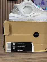 Load image into Gallery viewer, Air Jordan 2010 25TH Anniversary Metallic Silver White 387358-006 Size 14
