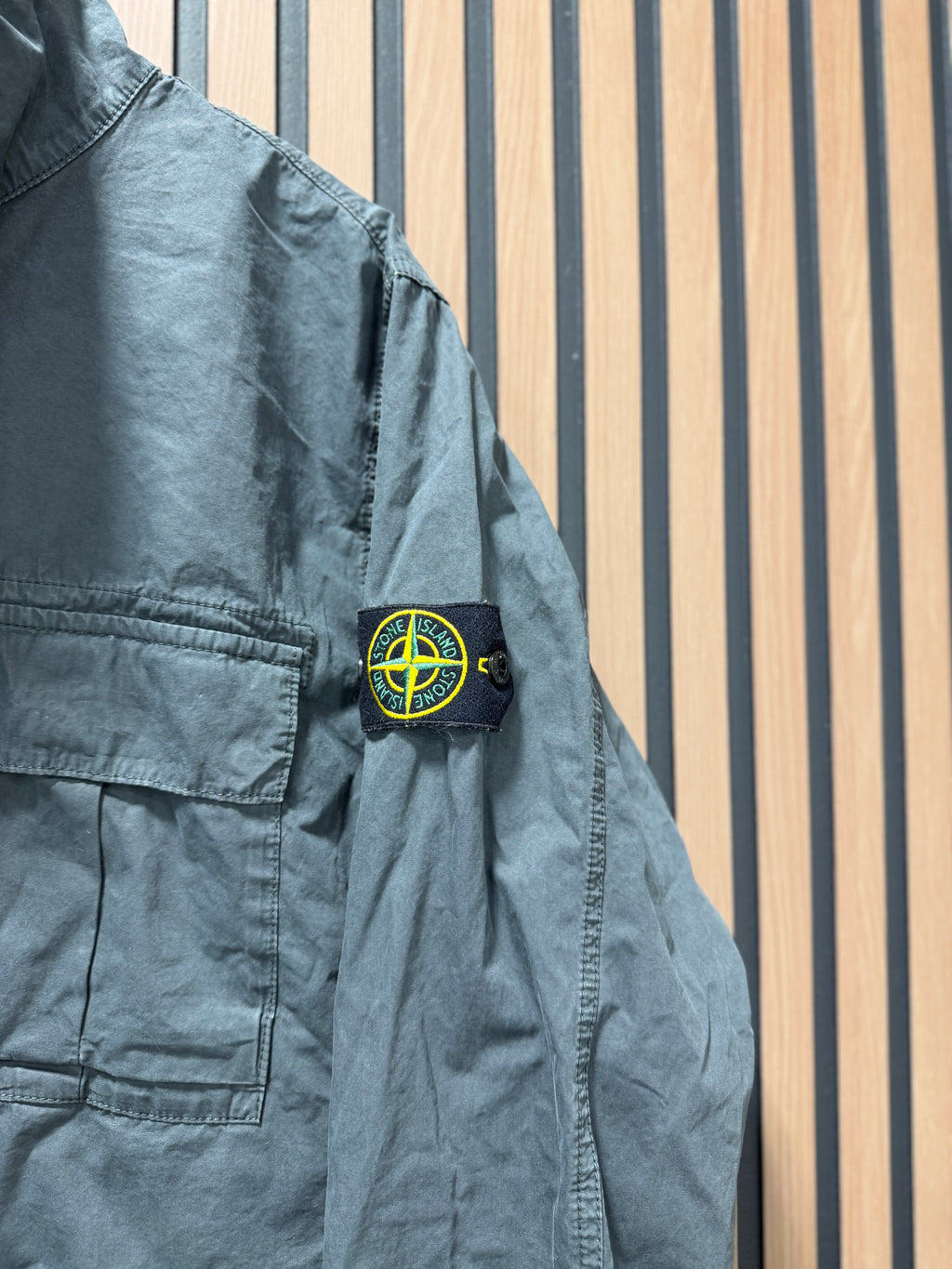 Stone Island 117WN 'OLD' DYE TREATMENT Anorak Size L