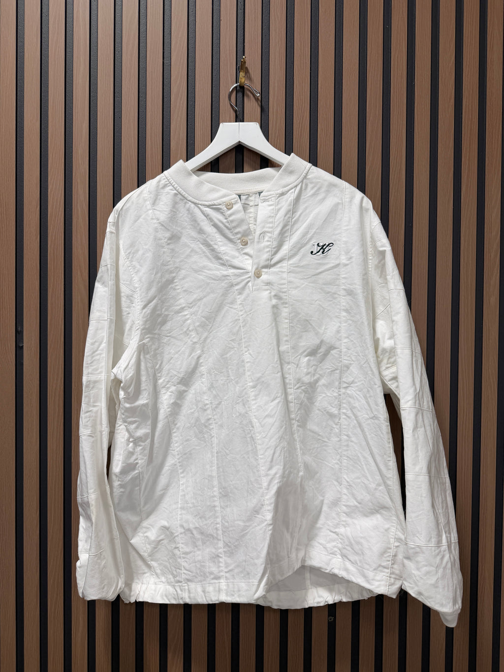 Kith x Wilson Pearson Henley Pullover - Size Large