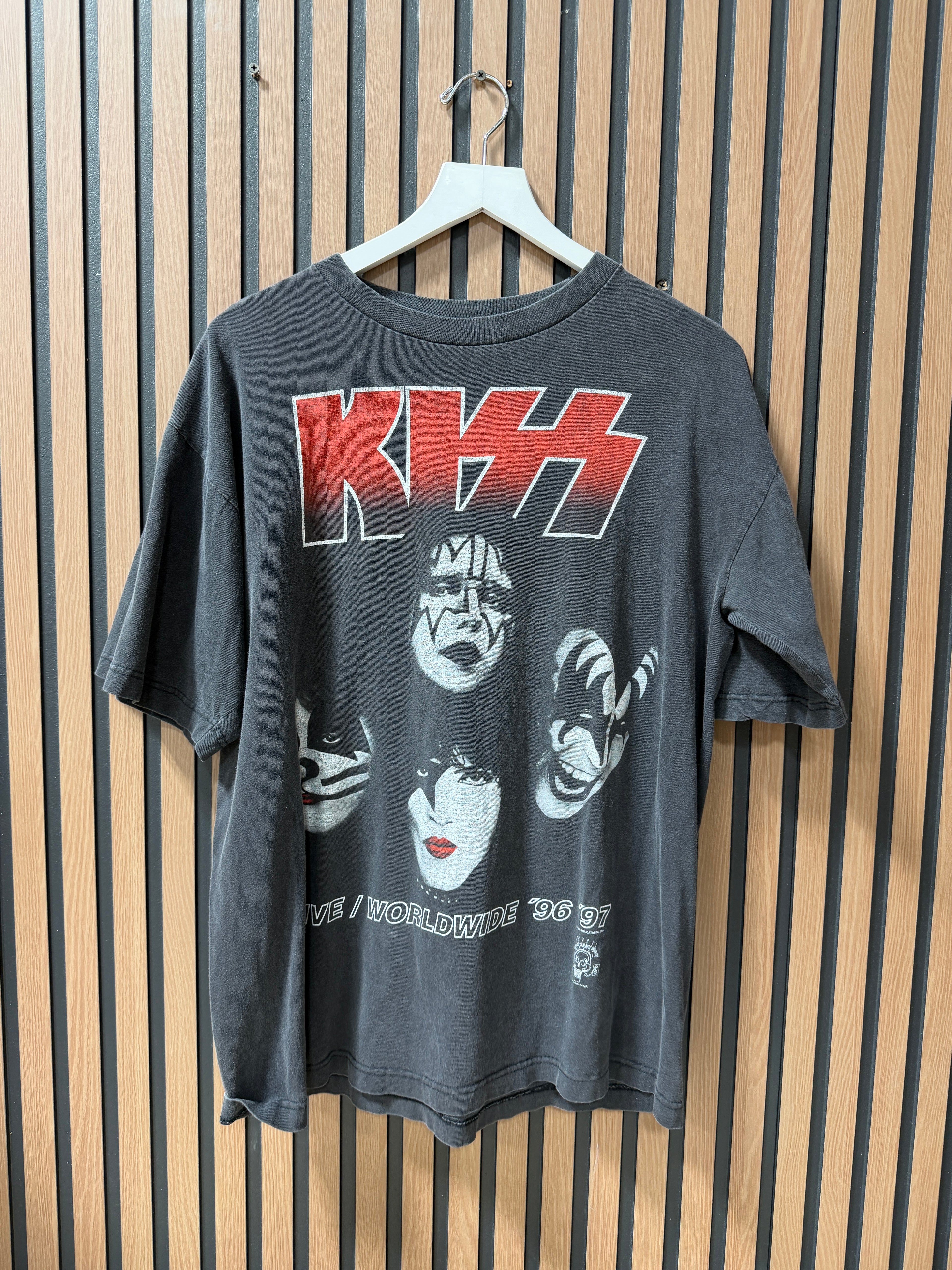 Vintage KISS "Alive / Worldwide '96–'97" Tour T-shirt Sz L