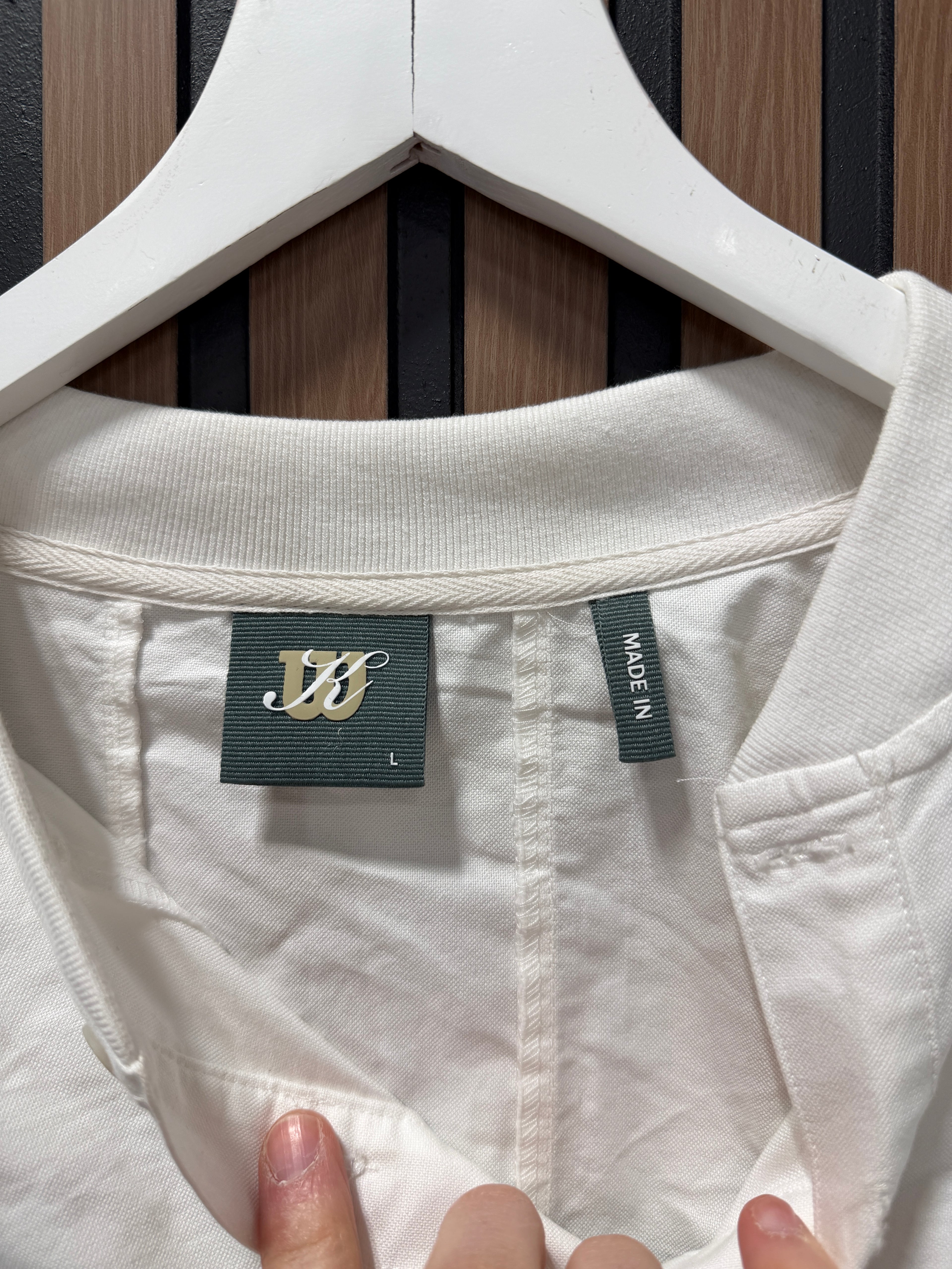 Kith x Wilson Pearson Henley Pullover - Size Large