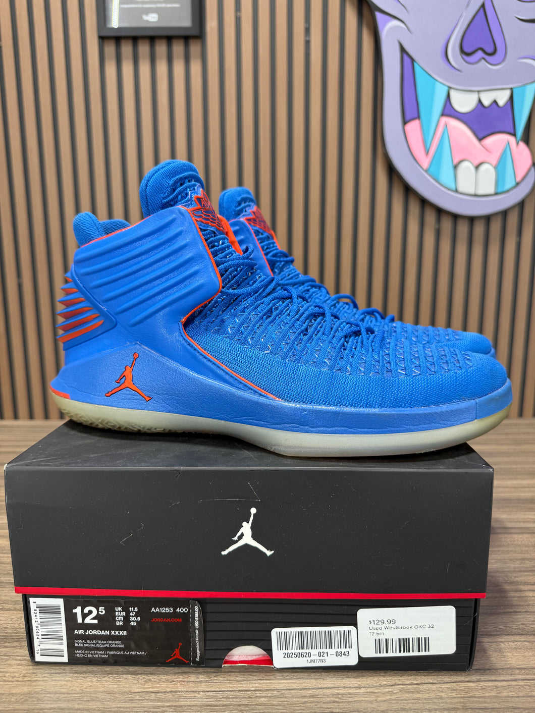 Jordan 32 XXXII Russell Westbrook Sz 12.5